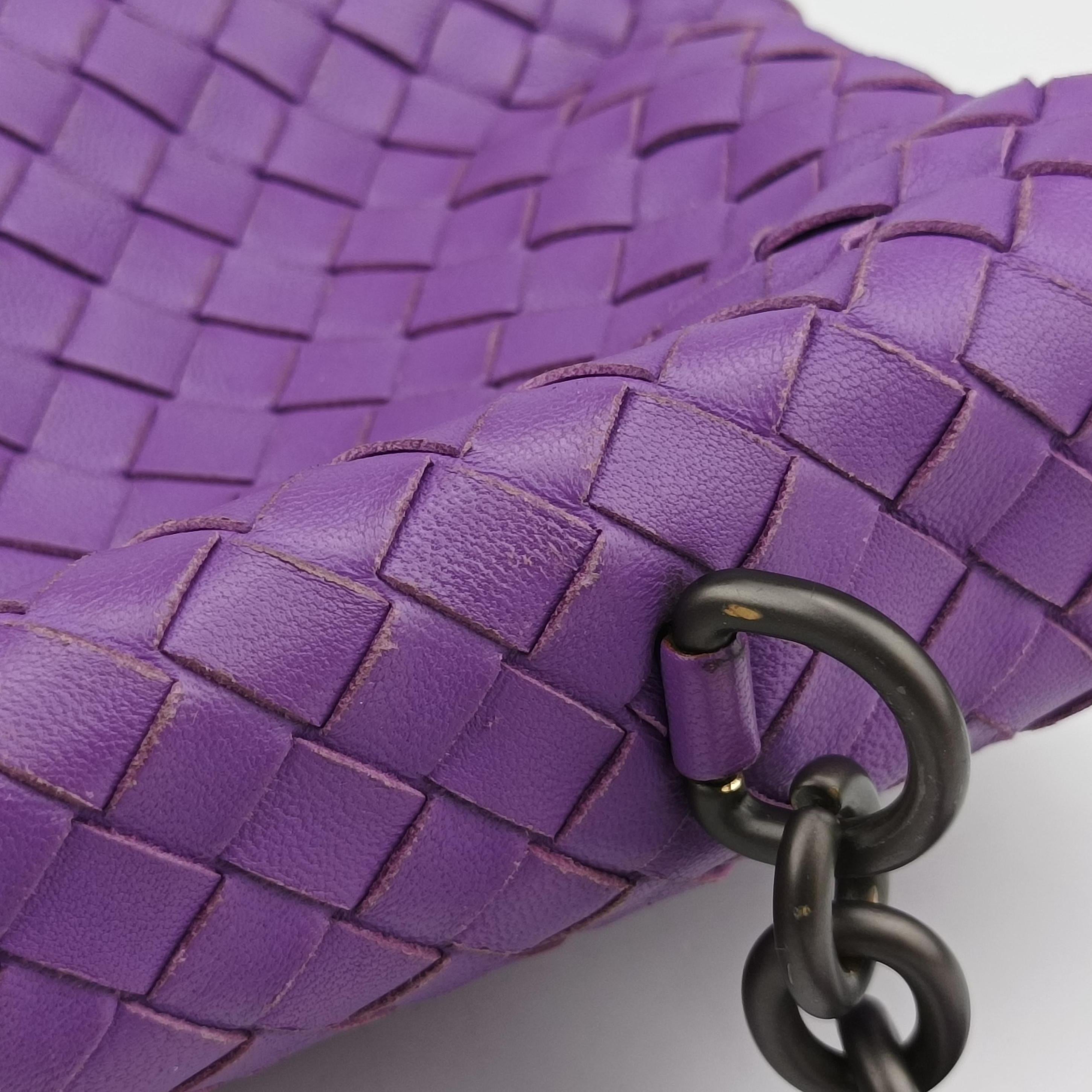 Intrecciato Olimpia Purple lambskin B04358883Pイントレチャート オリンピア パープル ラムスキン B04358883P