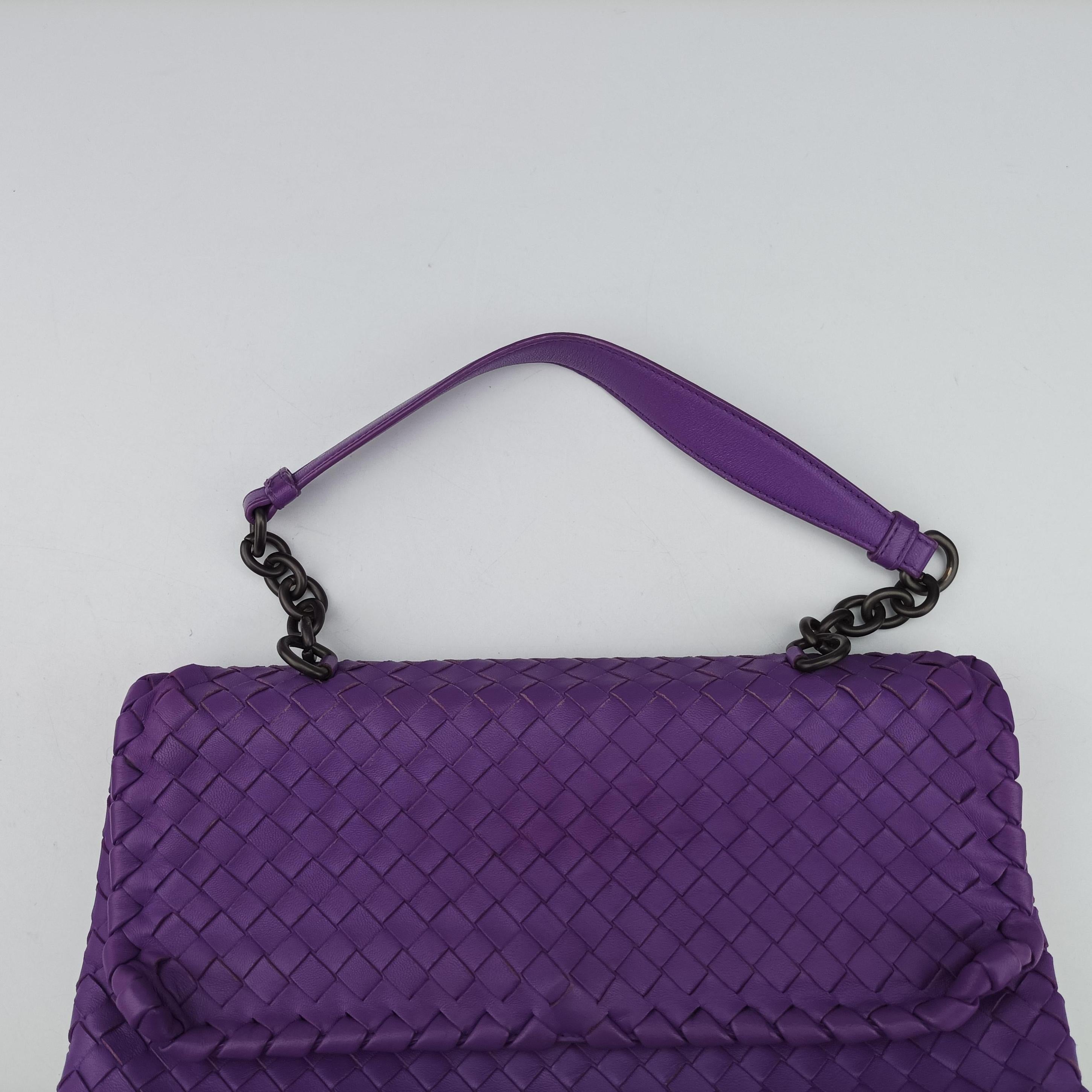 Intrecciato Olimpia Purple lambskin B04358883Pイントレチャート オリンピア パープル ラムスキン B04358883P