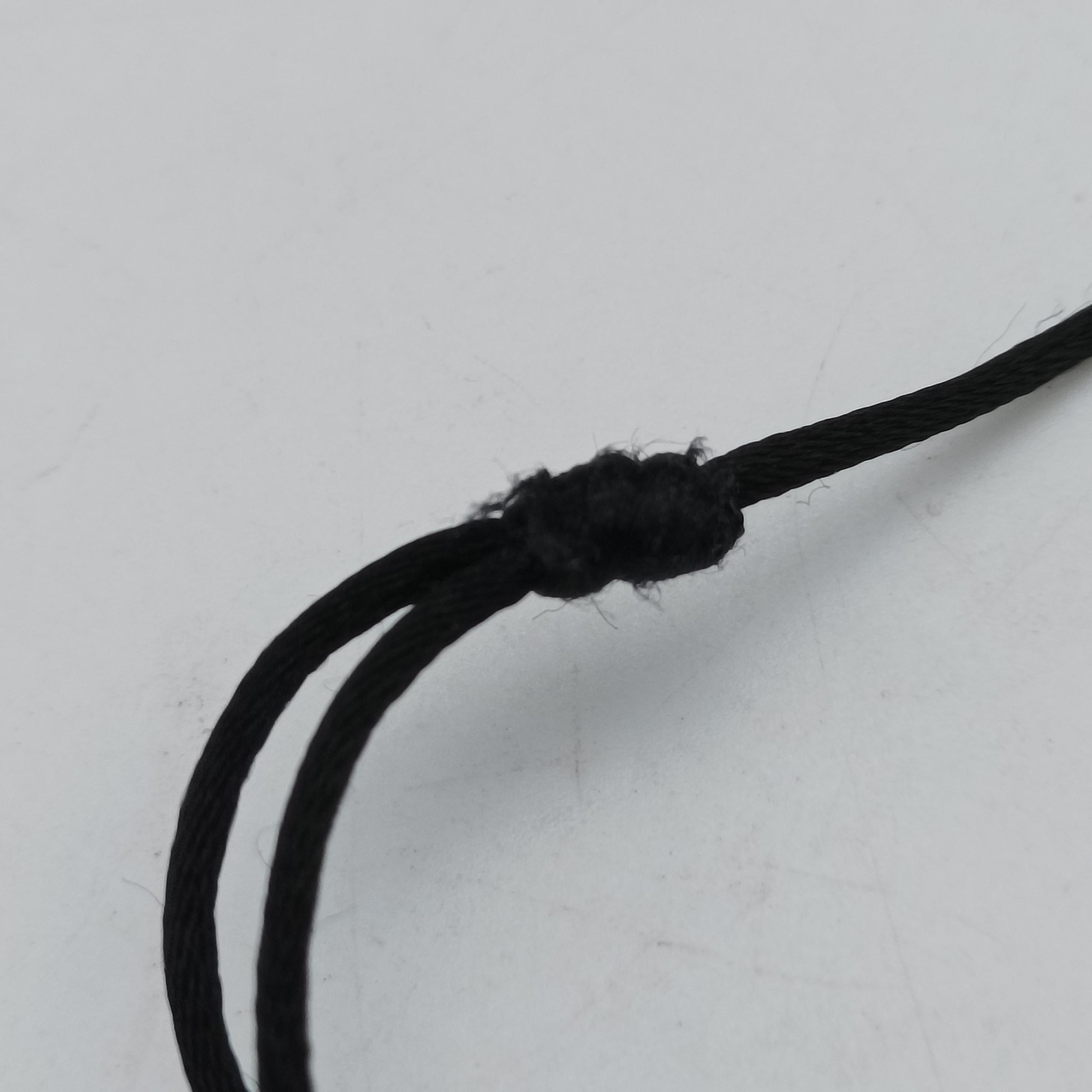 LOVE 2 DIAMONDS BLUE CORD Silver × Black AU750 B6026005 UJ2448ラブコード シルバー × ブラック AU750 B6026005 UJ2448