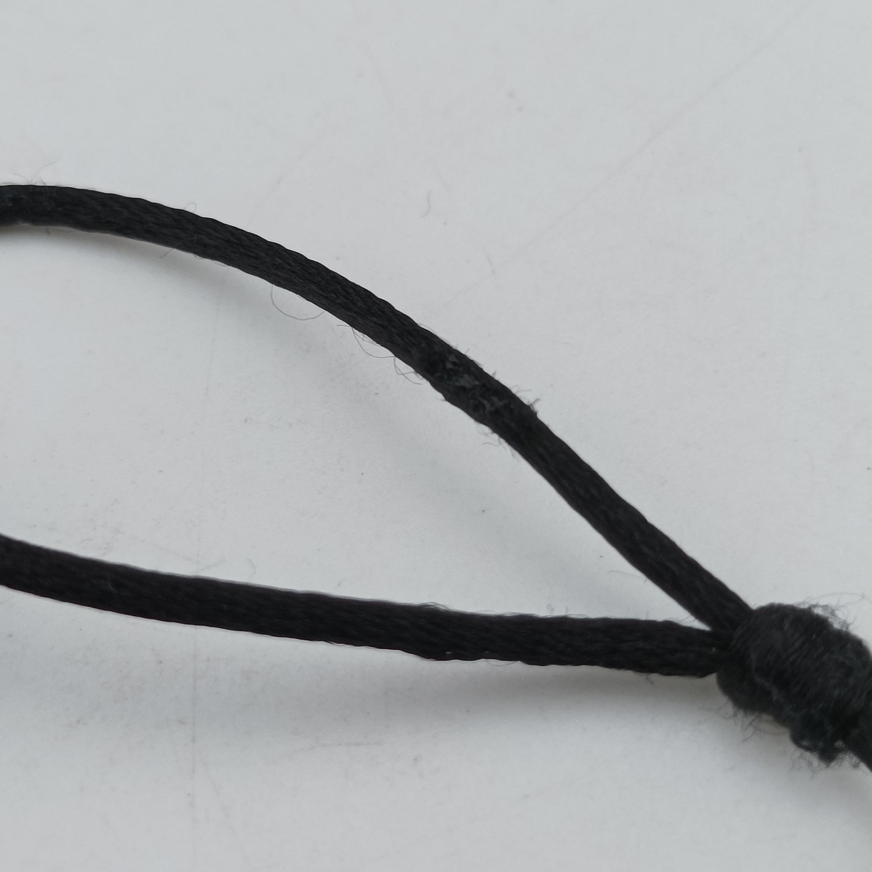 LOVE 2 DIAMONDS BLUE CORD Silver × Black AU750 B6026005 UJ2448ラブコード シルバー × ブラック AU750 B6026005 UJ2448