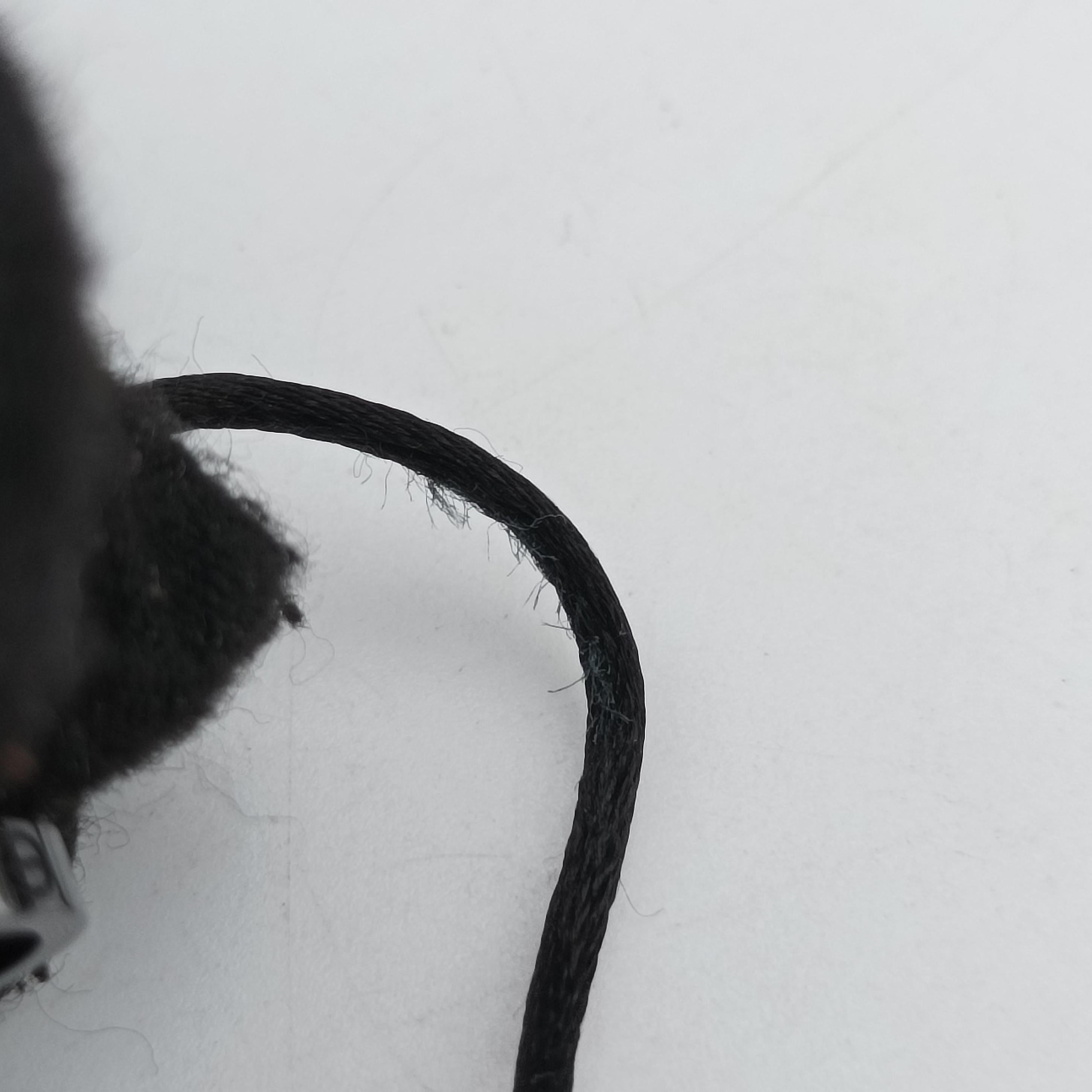 LOVE 2 DIAMONDS BLUE CORD Silver × Black AU750 B6026005 UJ2448ラブコード シルバー × ブラック AU750 B6026005 UJ2448