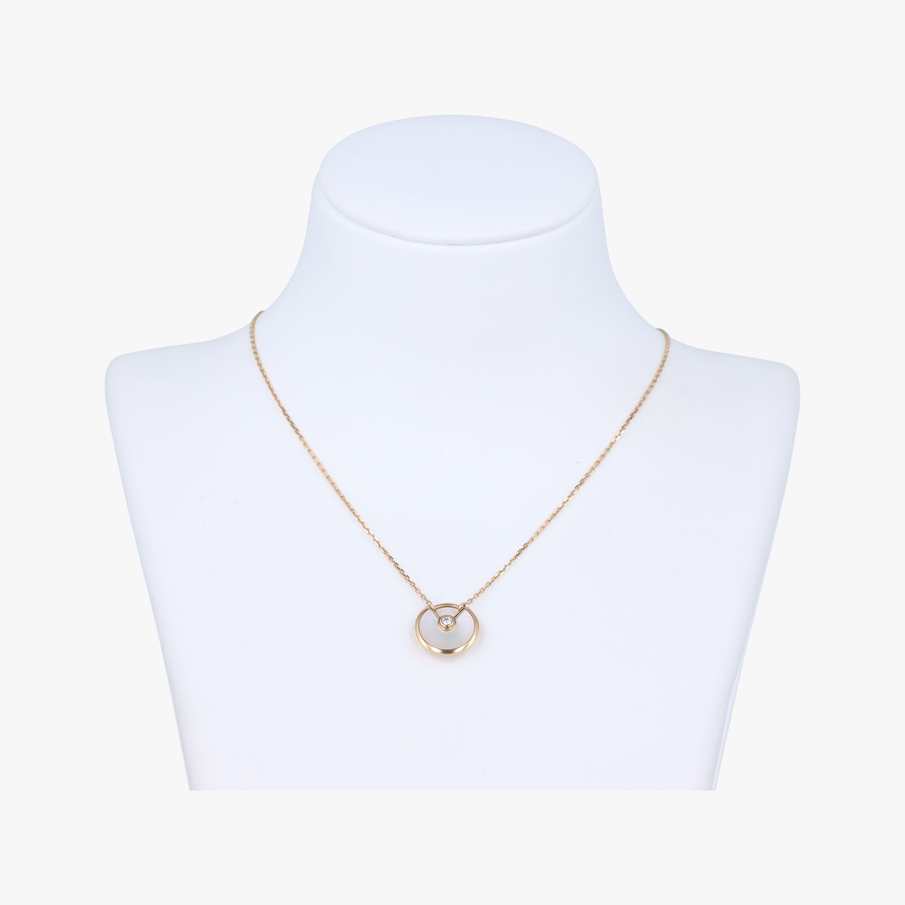 Amulette de Cartier Golden×White AU750 B3047100 FCD969アミュレット ドゥ カルティエ ゴールド×ホワイト AU750 B3047100 FCD969