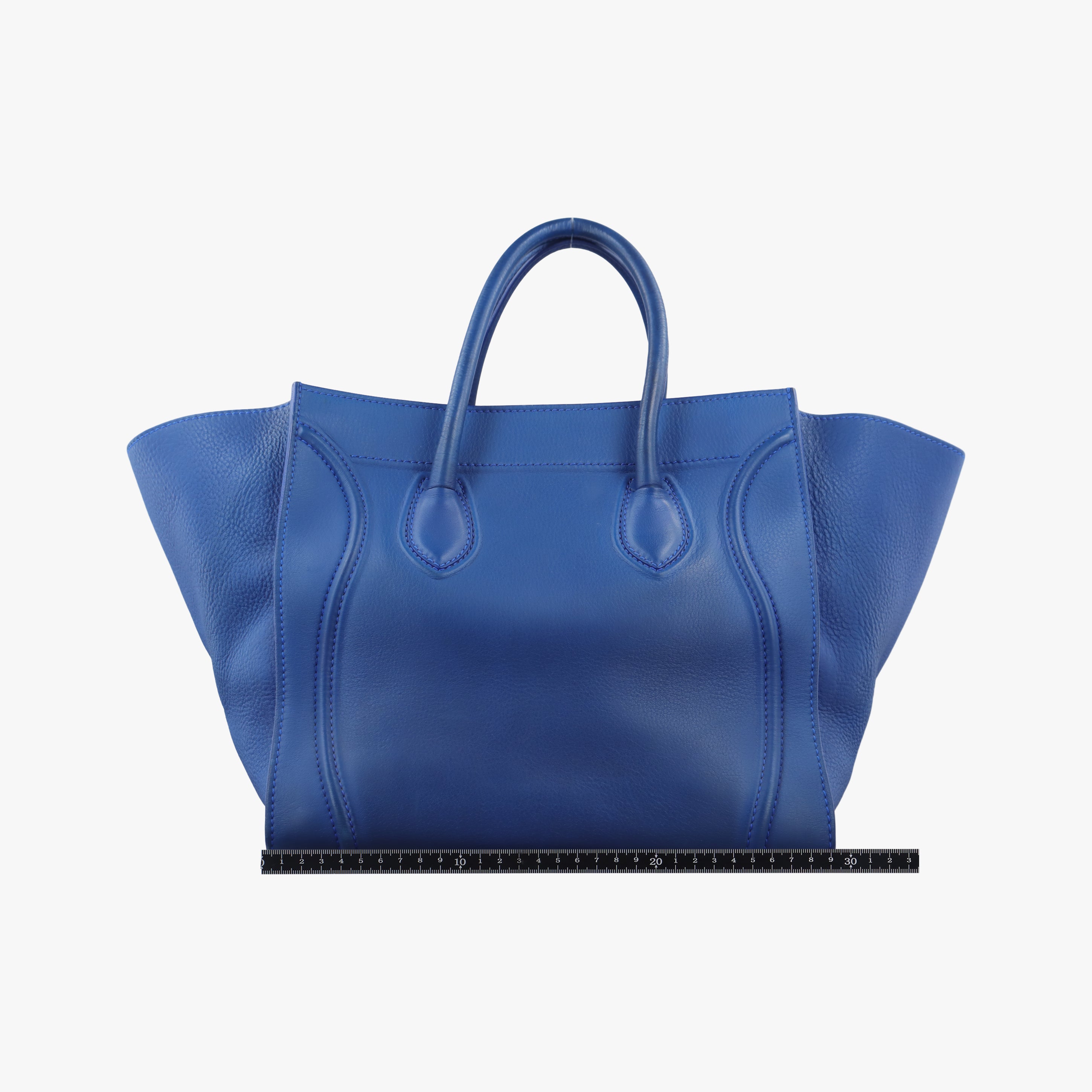 Luggage Phantom Tote Blue leather F-TB-0152ラゲージファントム トート ブルー レザー F-TB-0152