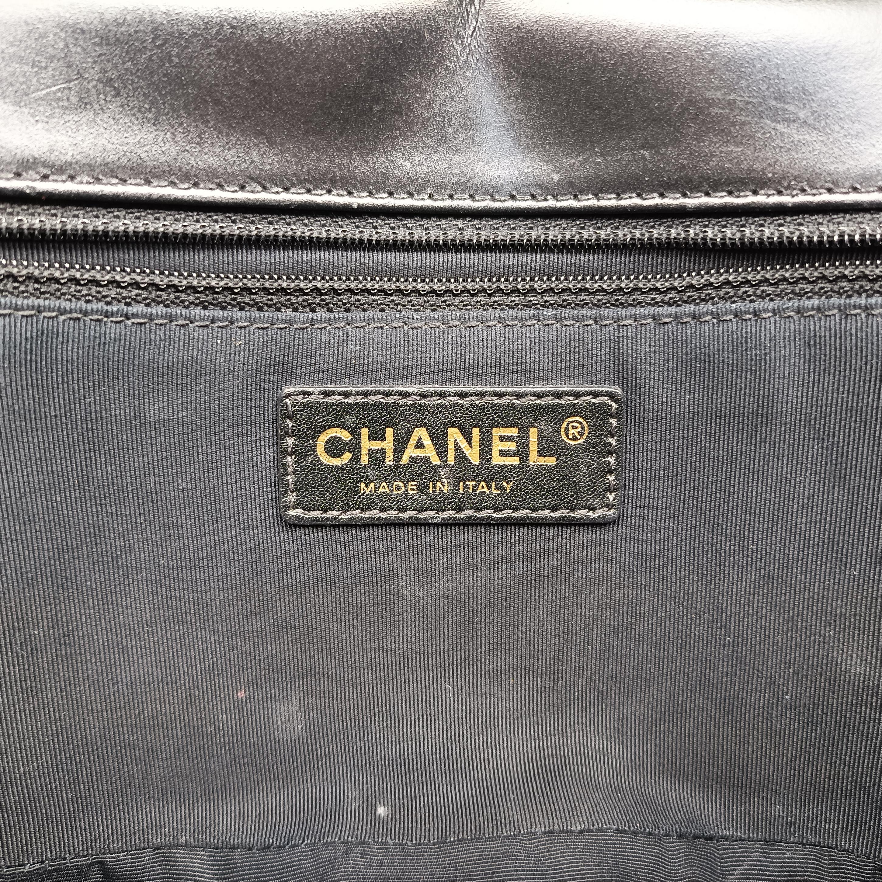 BOY CHANEL Black Leather A66713 15338488ボーイシャネル ブラック レザー A66713 15338488