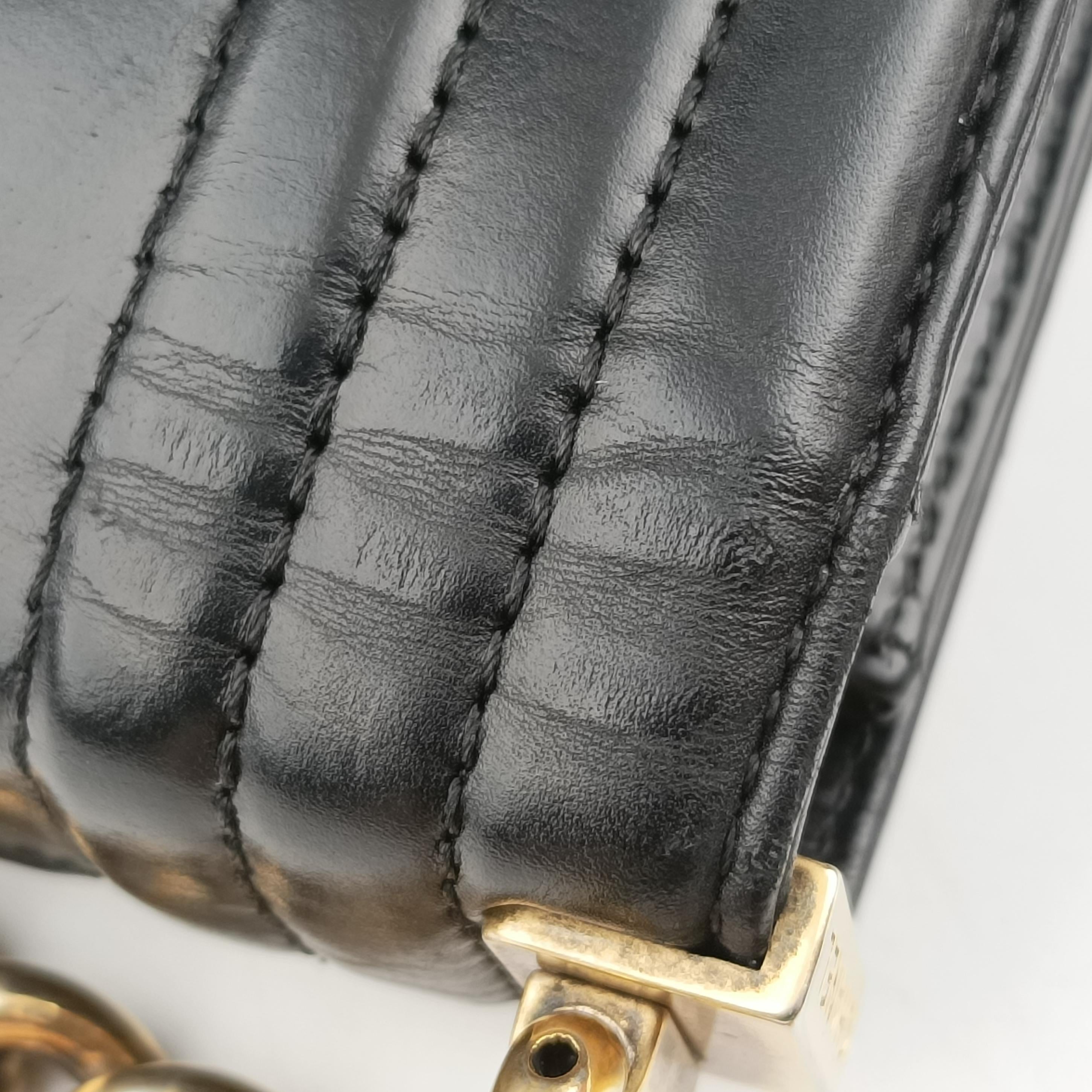 BOY CHANEL Black Leather A66713 15338488ボーイシャネル ブラック レザー A66713 15338488