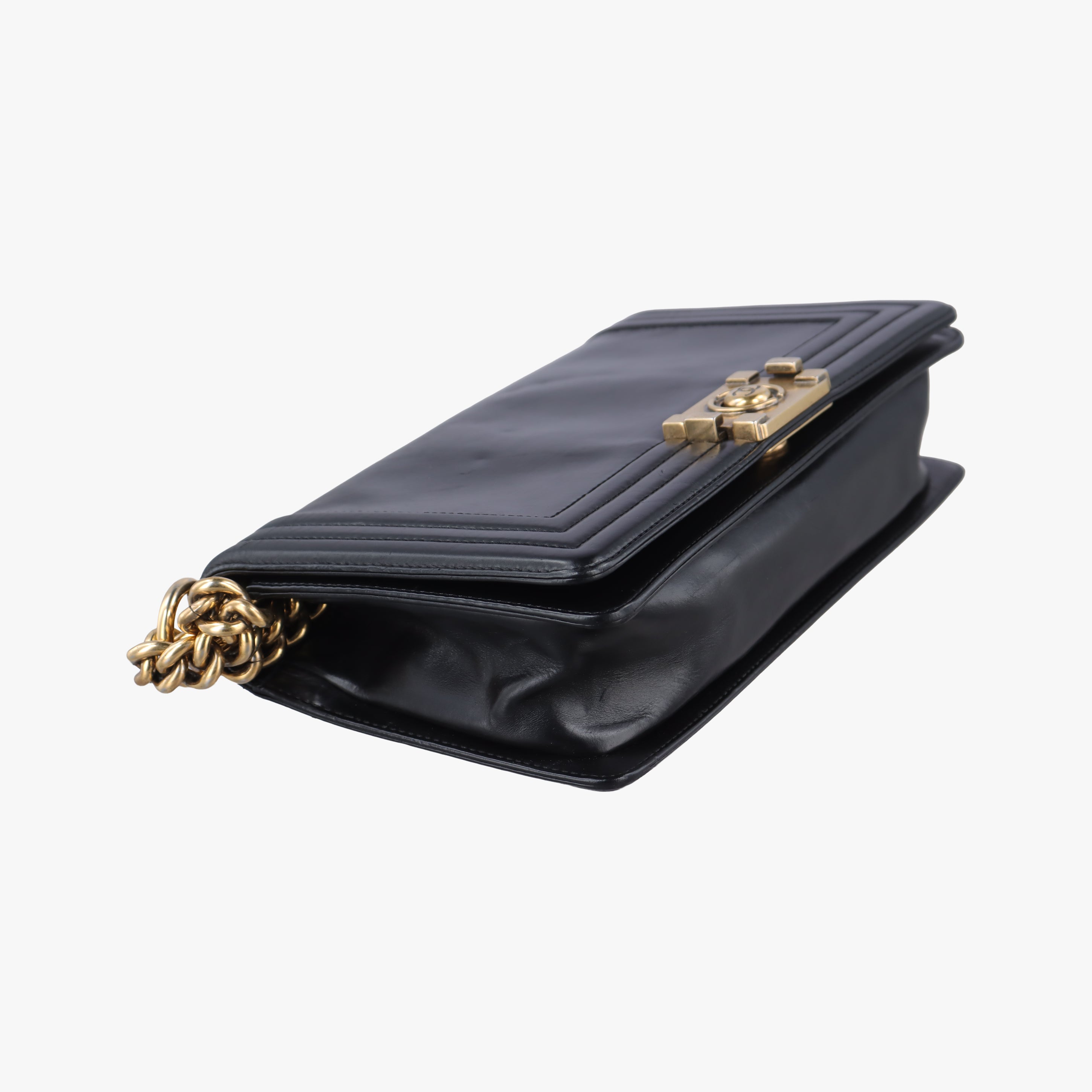 BOY CHANEL Black Leather A66713 15338488ボーイシャネル ブラック レザー A66713 15338488