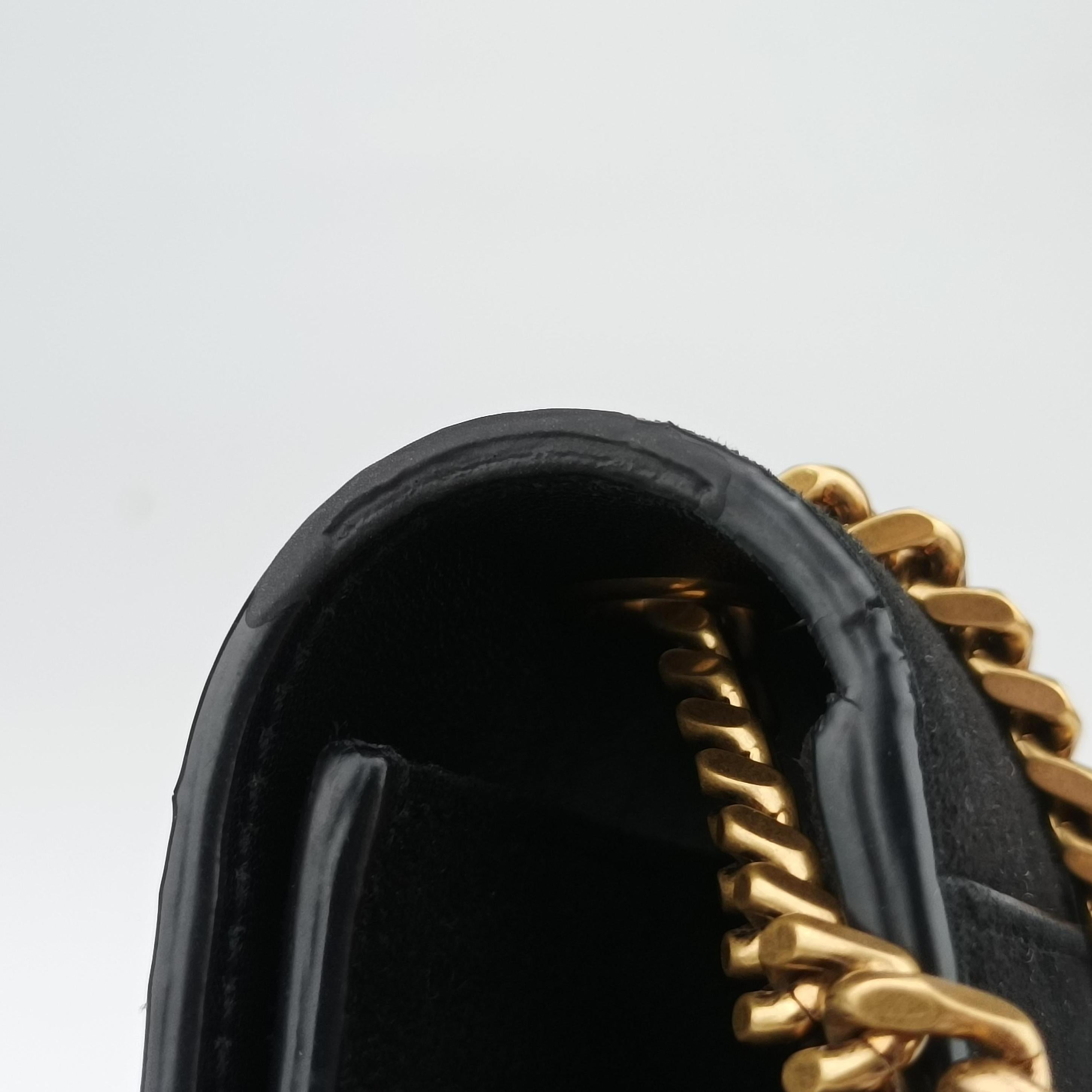 KATE Black×Multicolour Suede 455263 BCI471286.0119ケイト ブラック×マルチカラー スエード 455263 BCI471286.0119