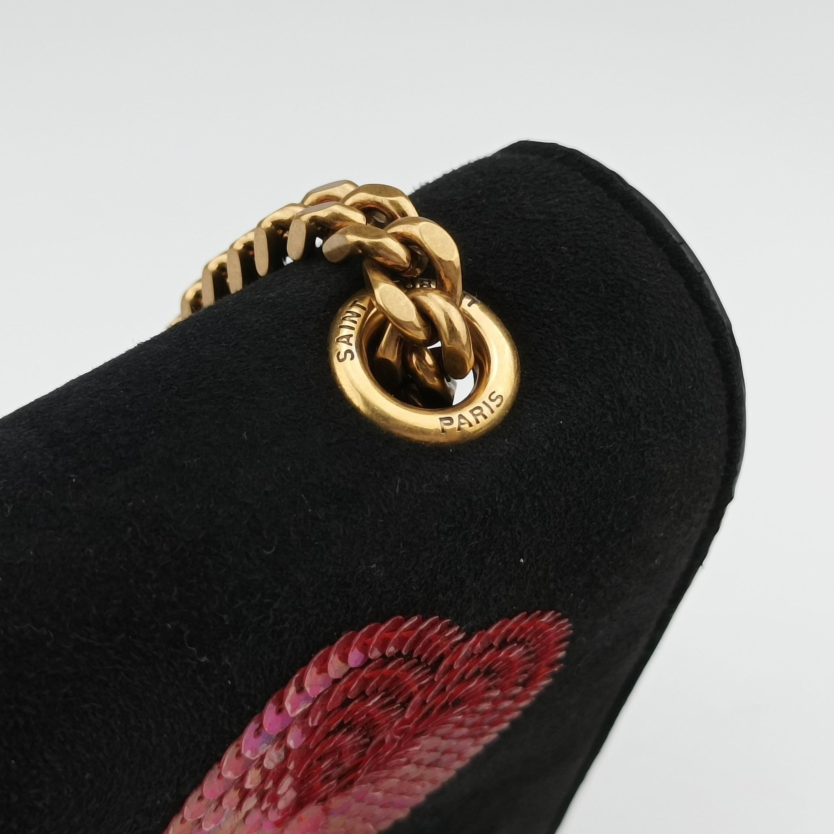 KATE Black×Multicolour Suede 455263 BCI471286.0119ケイト ブラック×マルチカラー スエード 455263 BCI471286.0119