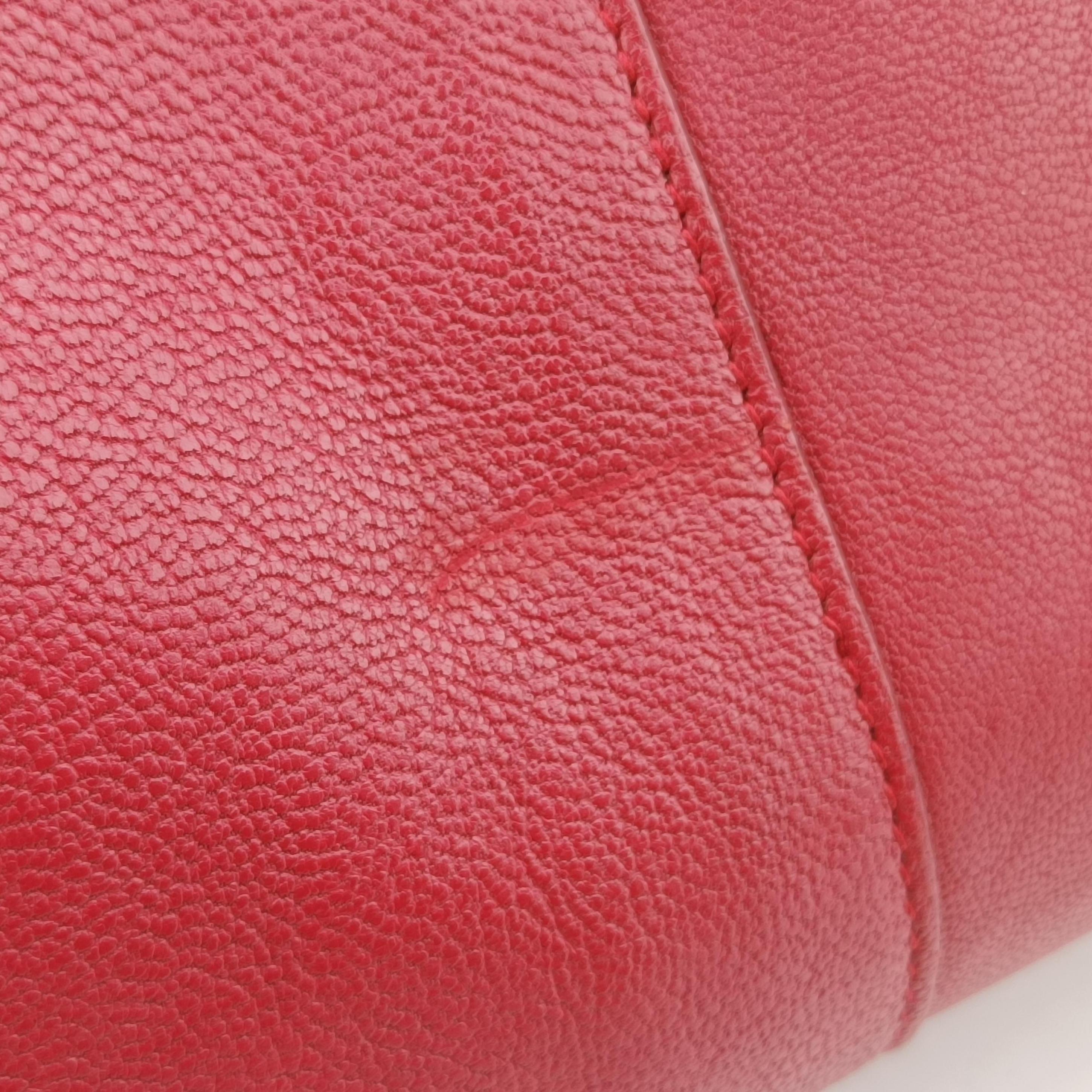 Cabas Chyc Mini Red Leather 311222 311222.213317カバスシック ミニ レッド レザー 311222 311222.213317