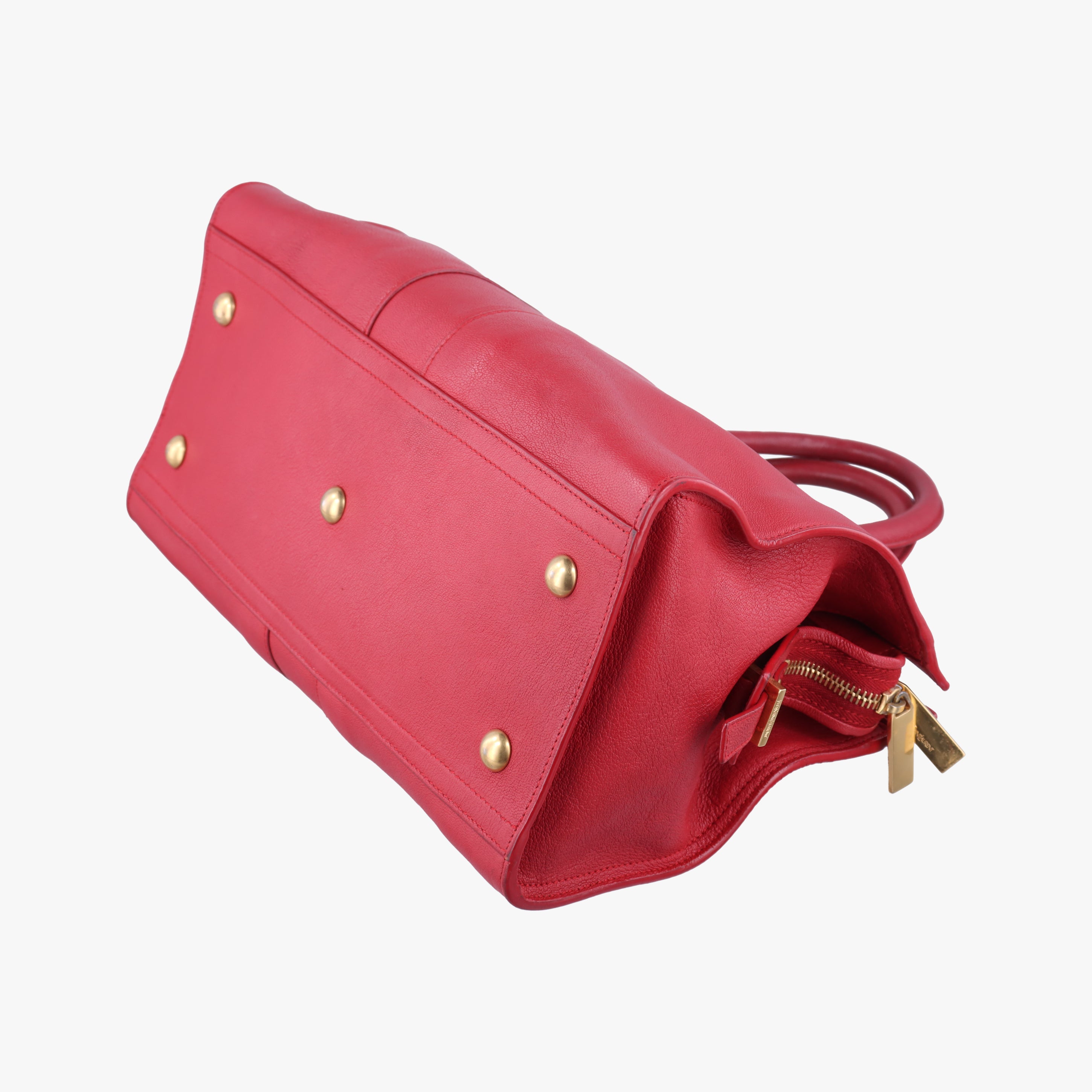 Cabas Chyc Mini Red Leather 311222 311222.213317カバスシック ミニ レッド レザー 311222 311222.213317