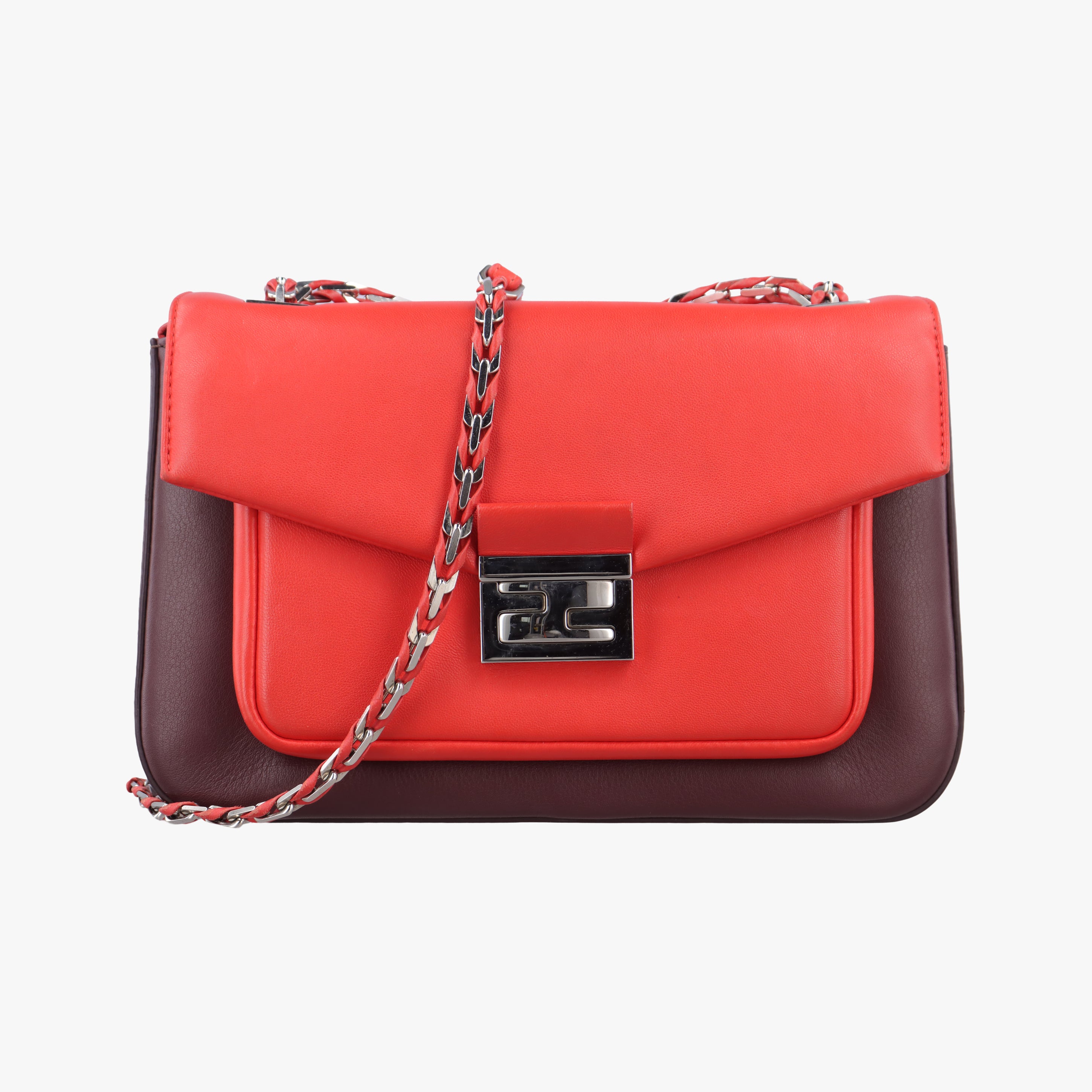 Be Baguette Red×Burgundy Leather 8BR677 8BR677-W2E-149-2566ビー バゲット レッド ×ワインレッド レザー 8BR677 8BR677-W2E-149-2566