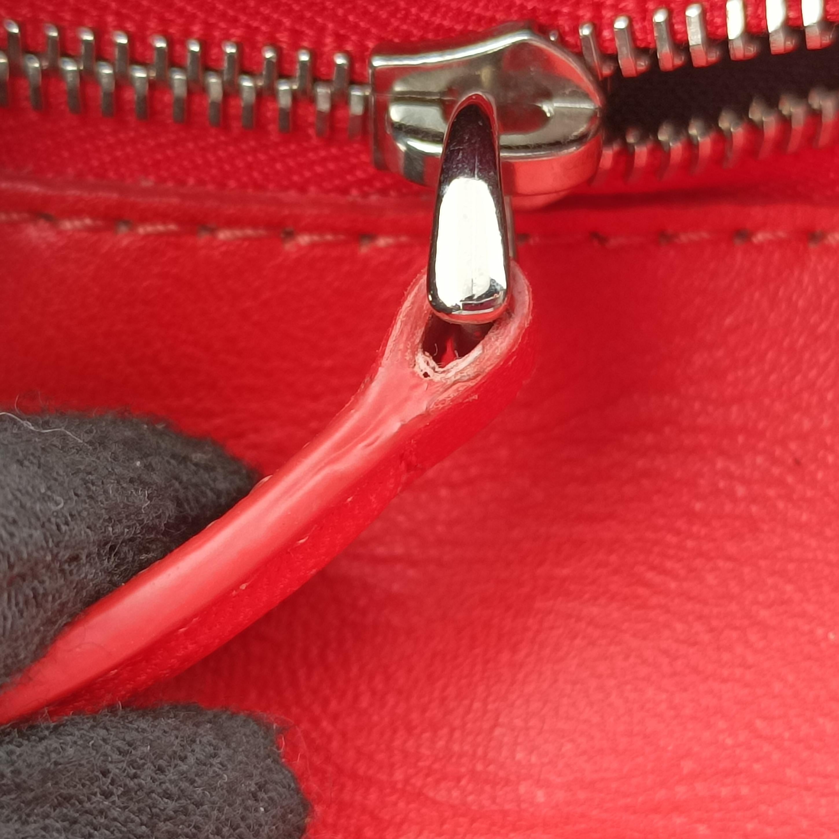 Be Baguette Red×Burgundy Leather 8BR677 8BR677-W2E-149-2566ビー バゲット レッド ×ワインレッド レザー 8BR677 8BR677-W2E-149-2566