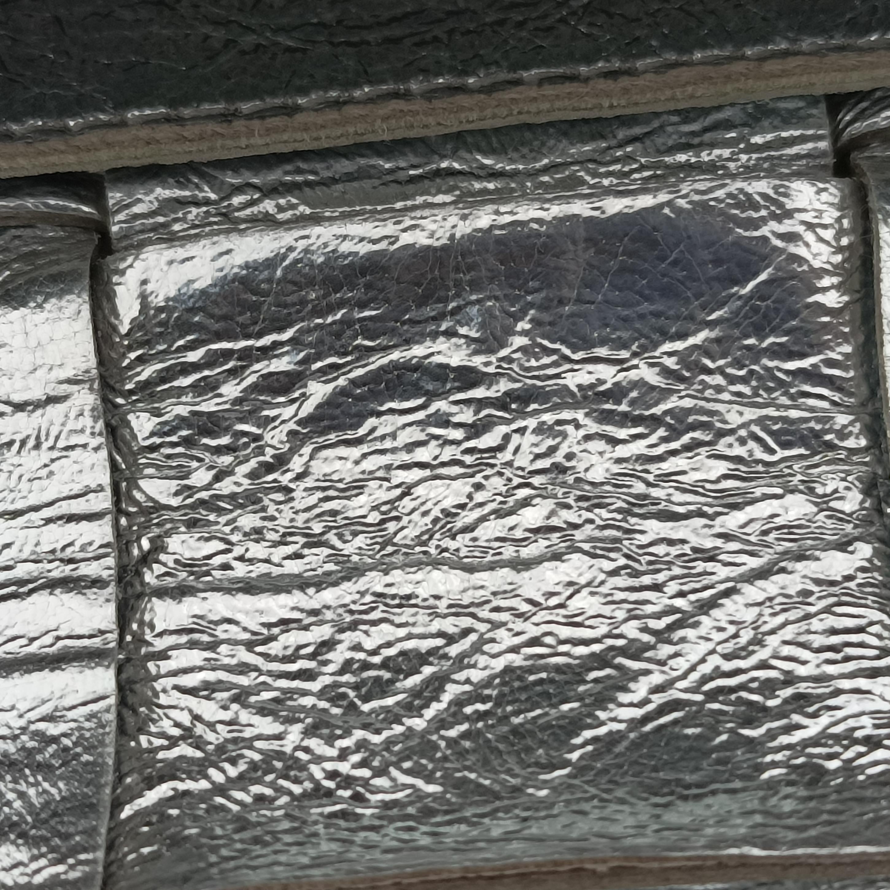 Cassette Silver leather IC Chipカセット シルバー レザー ICチップ