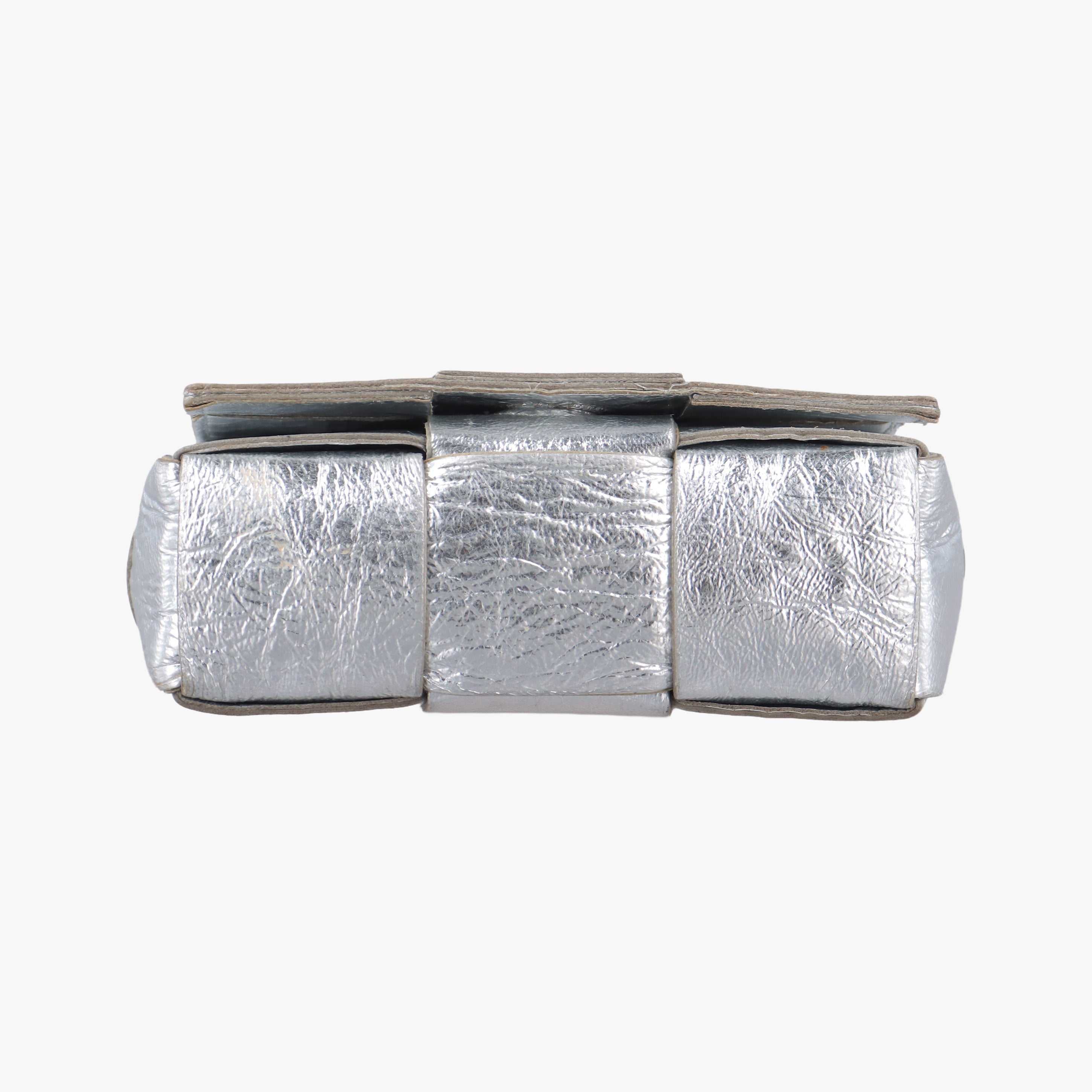 Cassette Silver leather IC Chipカセット シルバー レザー ICチップ