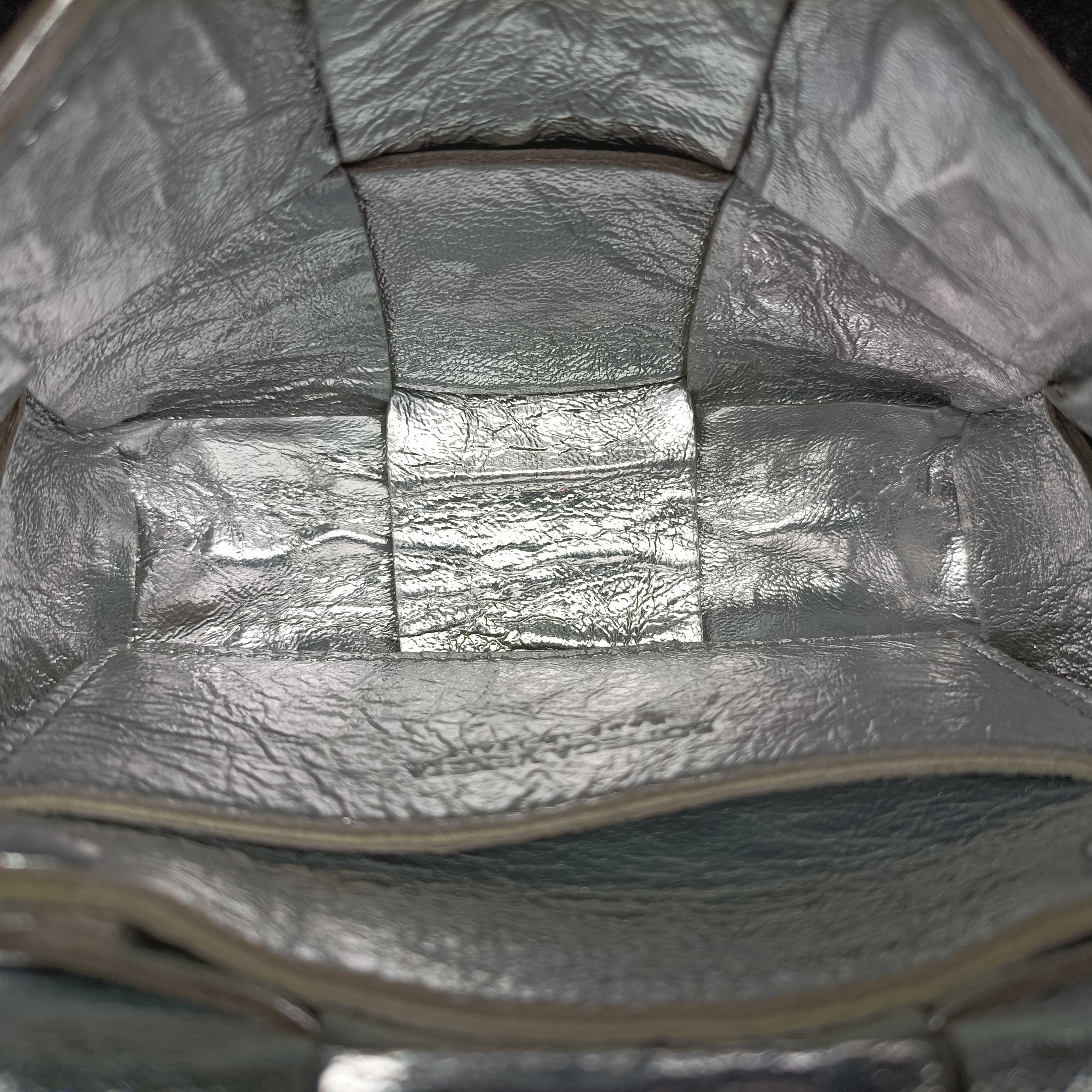 Cassette Silver leather IC Chipカセット シルバー レザー ICチップ