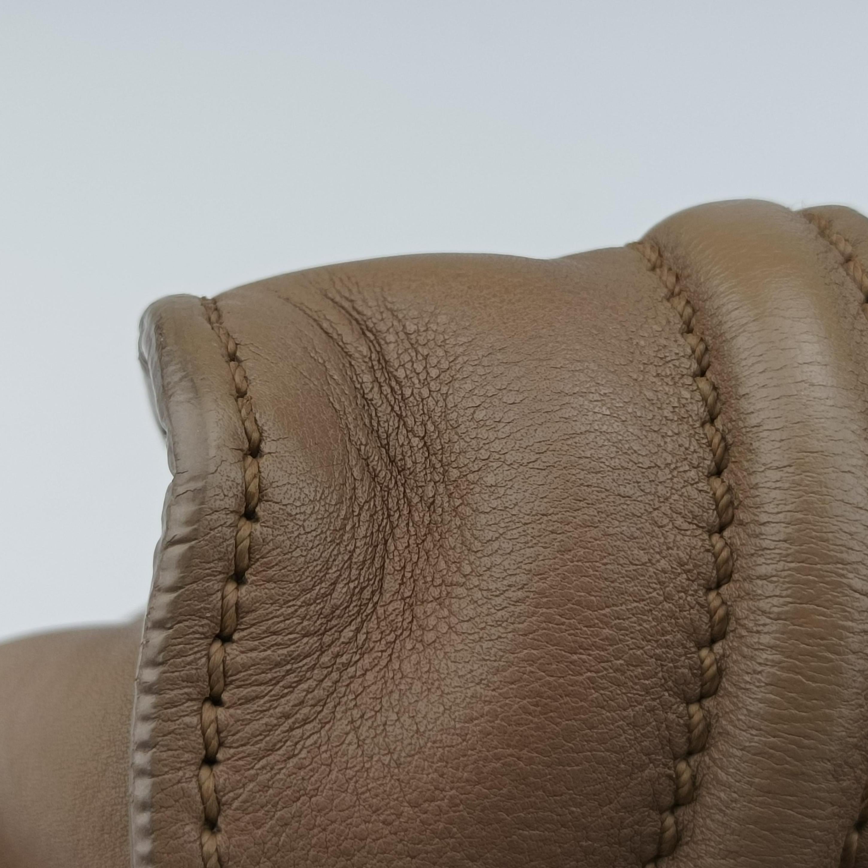 luggage mini shopper Beige Leather U-PA-0121ラゲージミニショッパー ベージュ レザー U-PA-0121