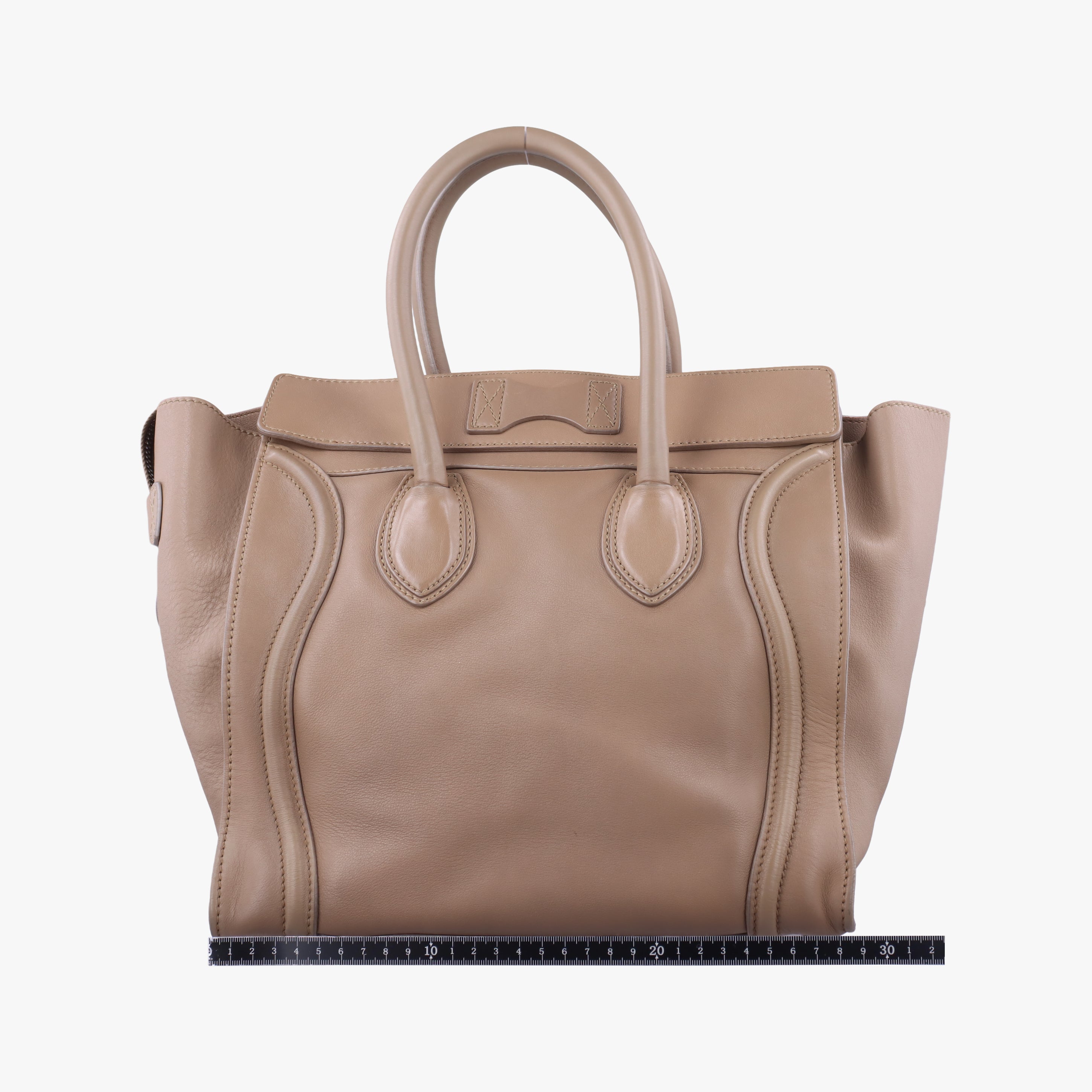 luggage mini shopper Beige Leather U-PA-0121ラゲージミニショッパー ベージュ レザー U-PA-0121