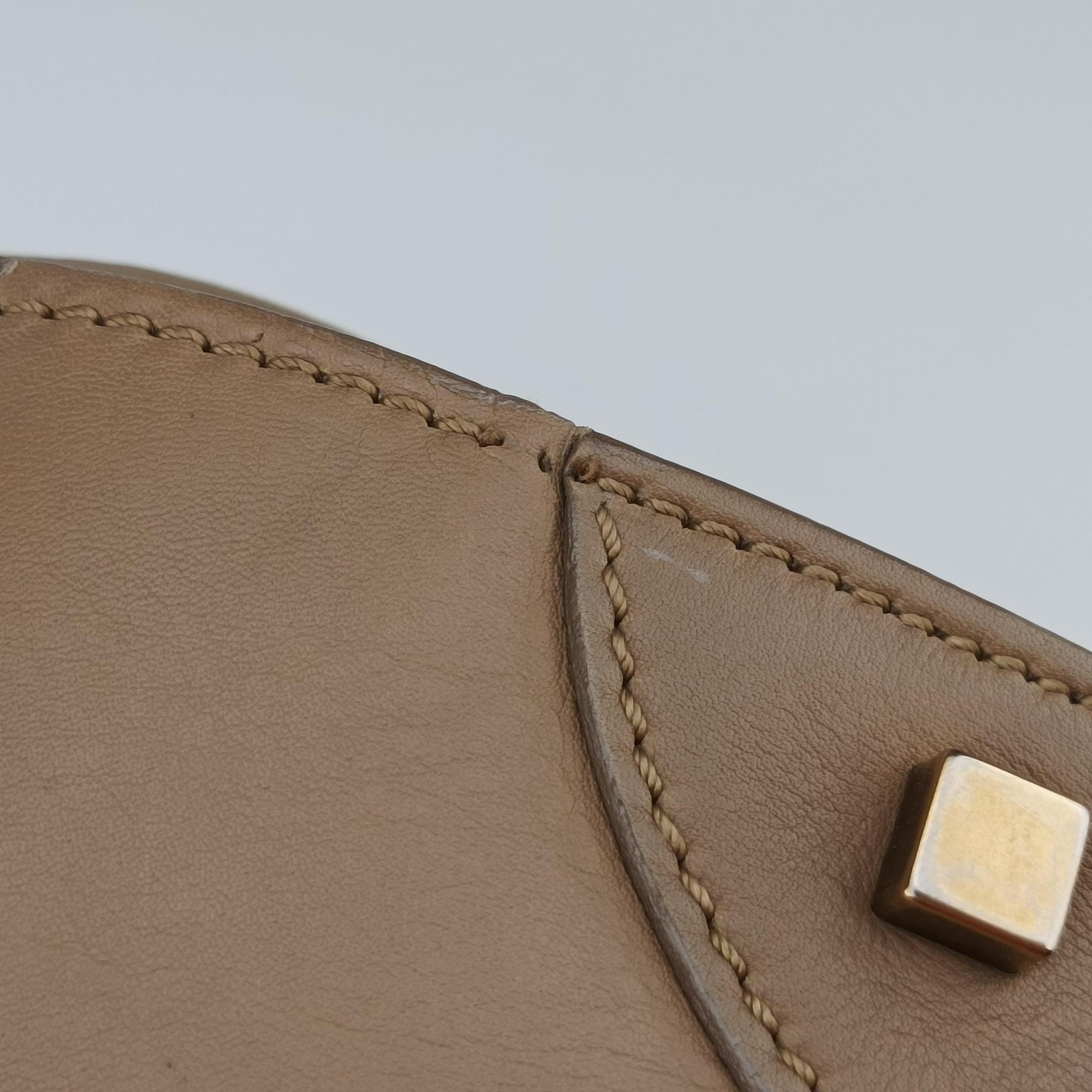 luggage mini shopper Beige Leather U-PA-0121ラゲージミニショッパー ベージュ レザー U-PA-0121