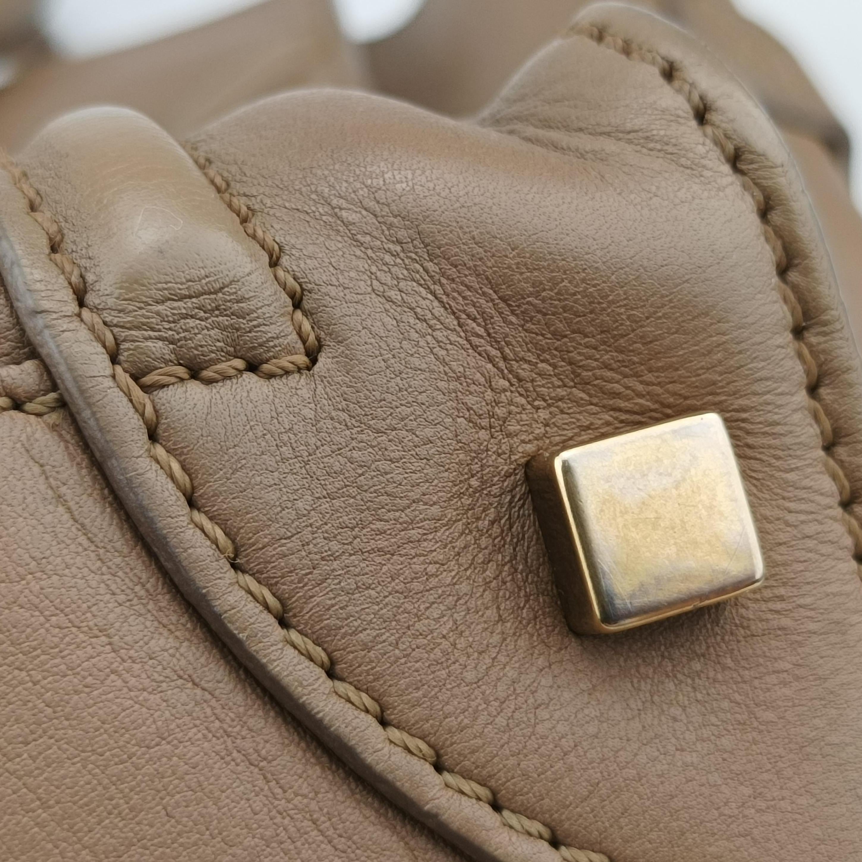 luggage mini shopper Beige Leather U-PA-0121ラゲージミニショッパー ベージュ レザー U-PA-0121