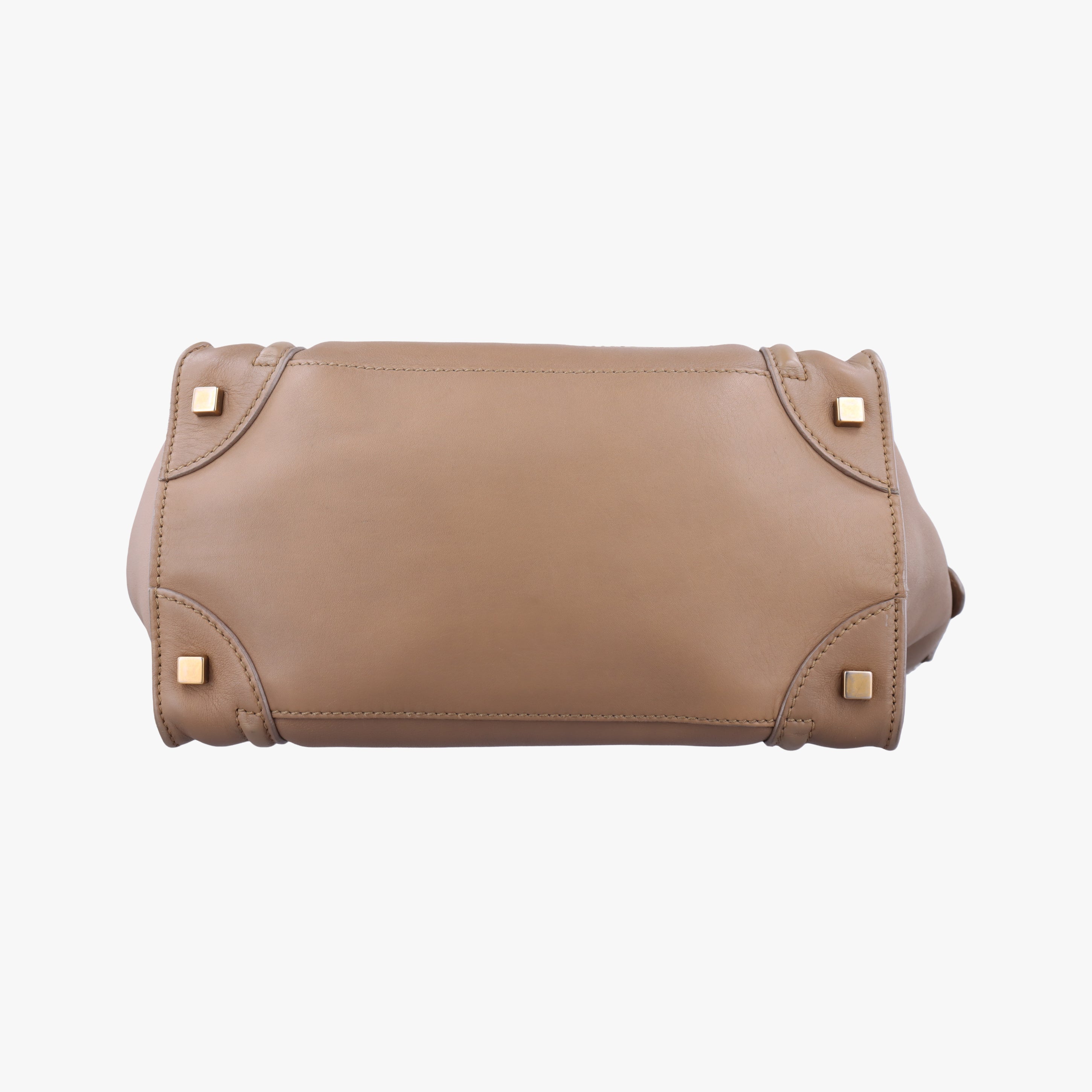 luggage mini shopper Beige Leather U-PA-0121ラゲージミニショッパー ベージュ レザー U-PA-0121