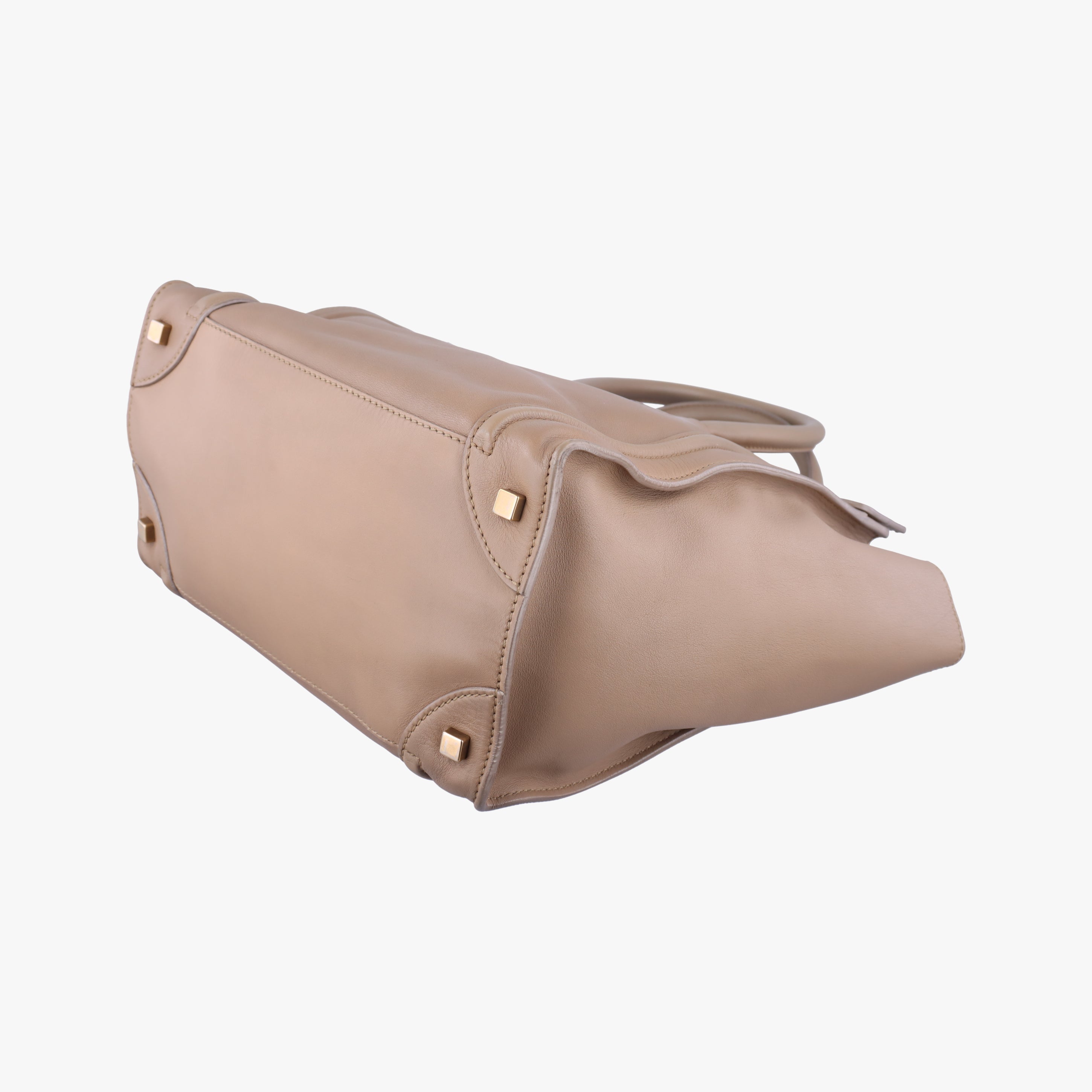 luggage mini shopper Beige Leather U-PA-0121ラゲージミニショッパー ベージュ レザー U-PA-0121