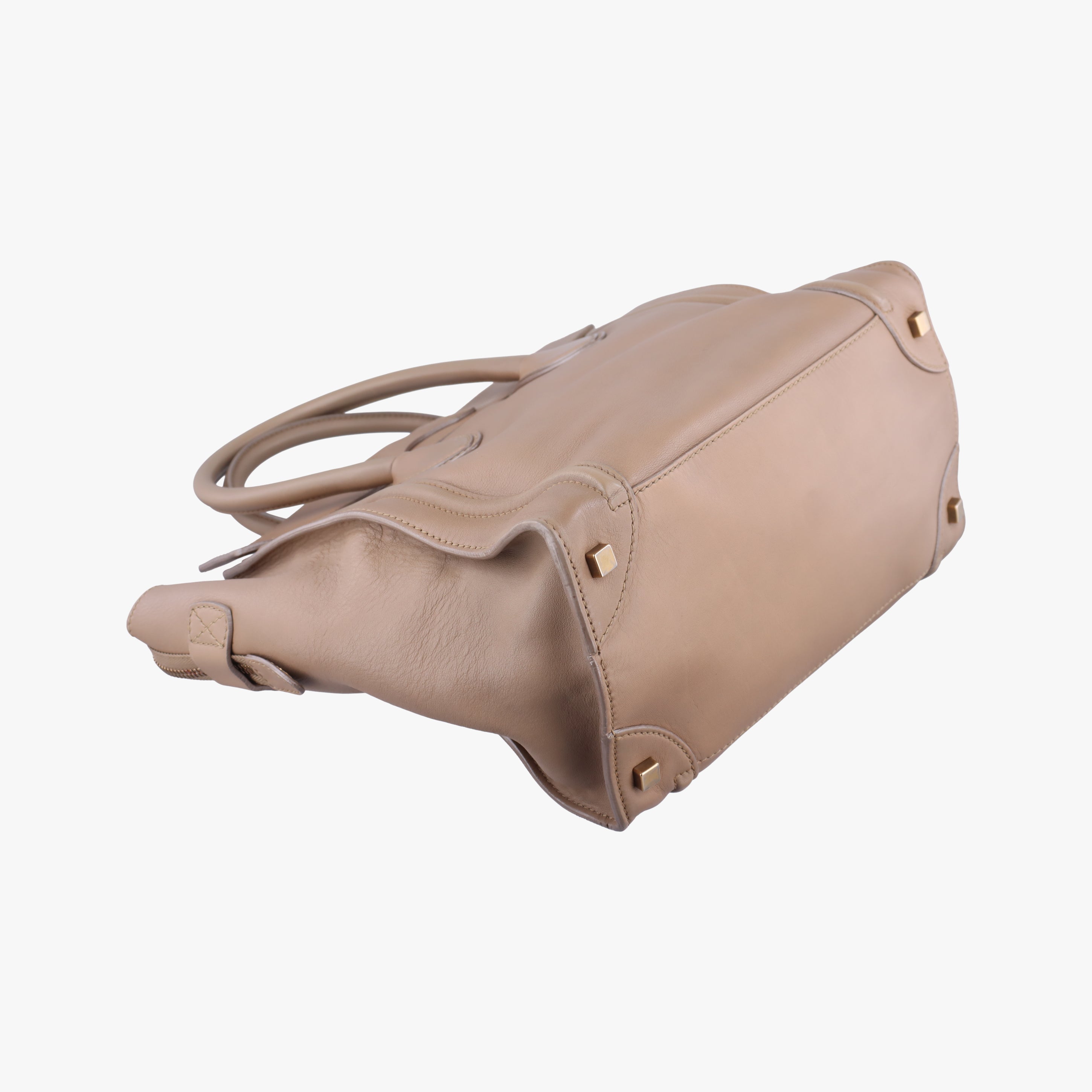 luggage mini shopper Beige Leather U-PA-0121ラゲージミニショッパー ベージュ レザー U-PA-0121