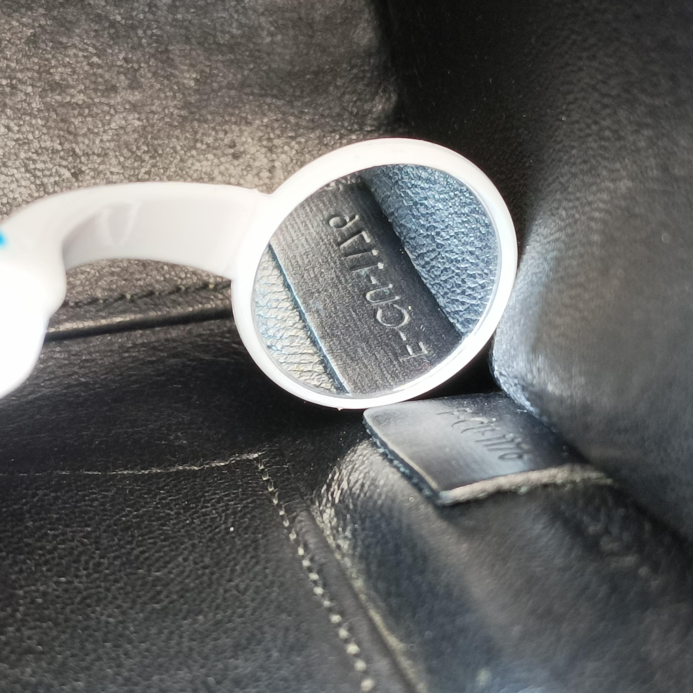 luggage nano shopper Black×beige leather F-CU-1176ラゲージナノショッパー ブラック×ベージュ レザー F-CU-1176