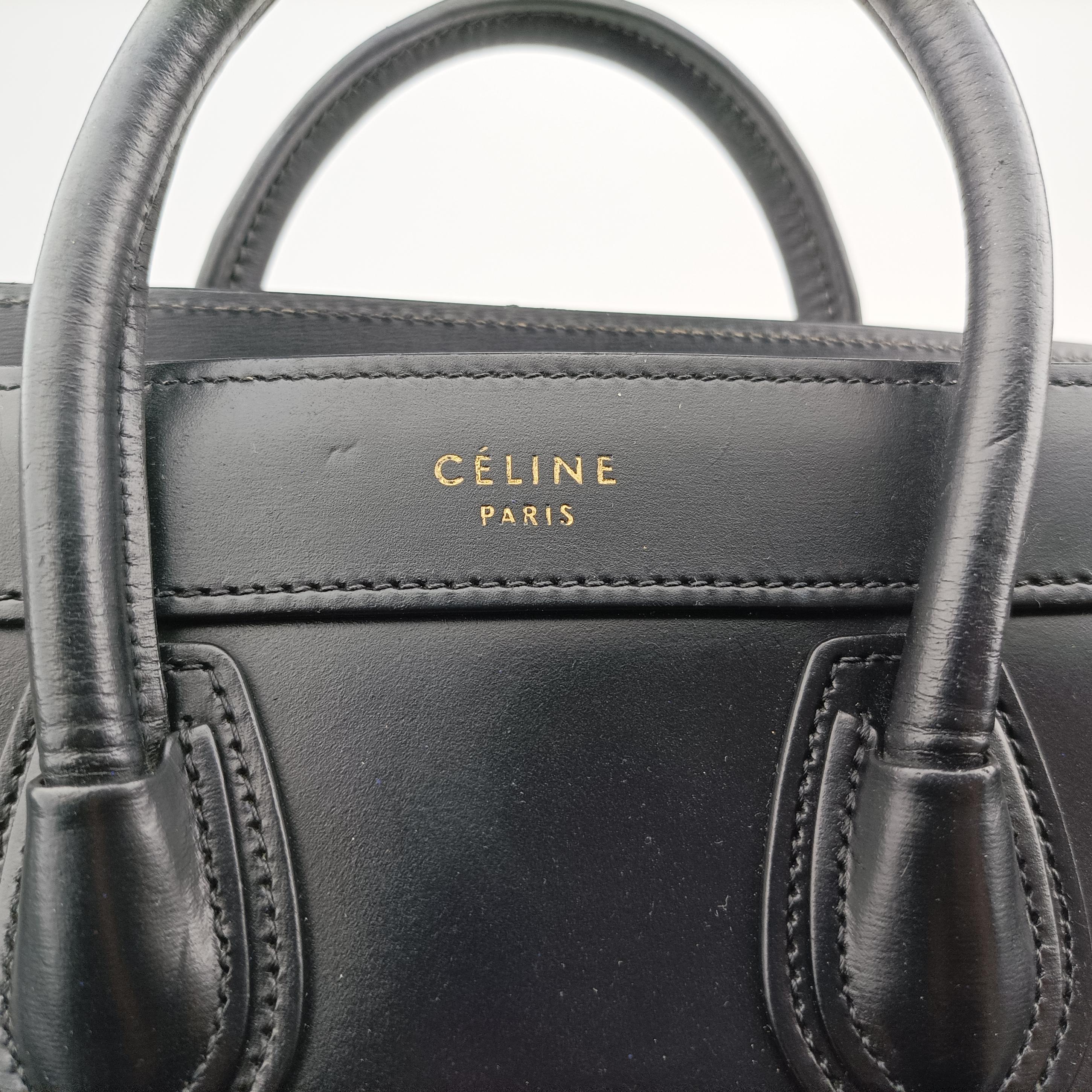 luggage nano shopper Black×beige leather F-CU-1176ラゲージナノショッパー ブラック×ベージュ レザー F-CU-1176