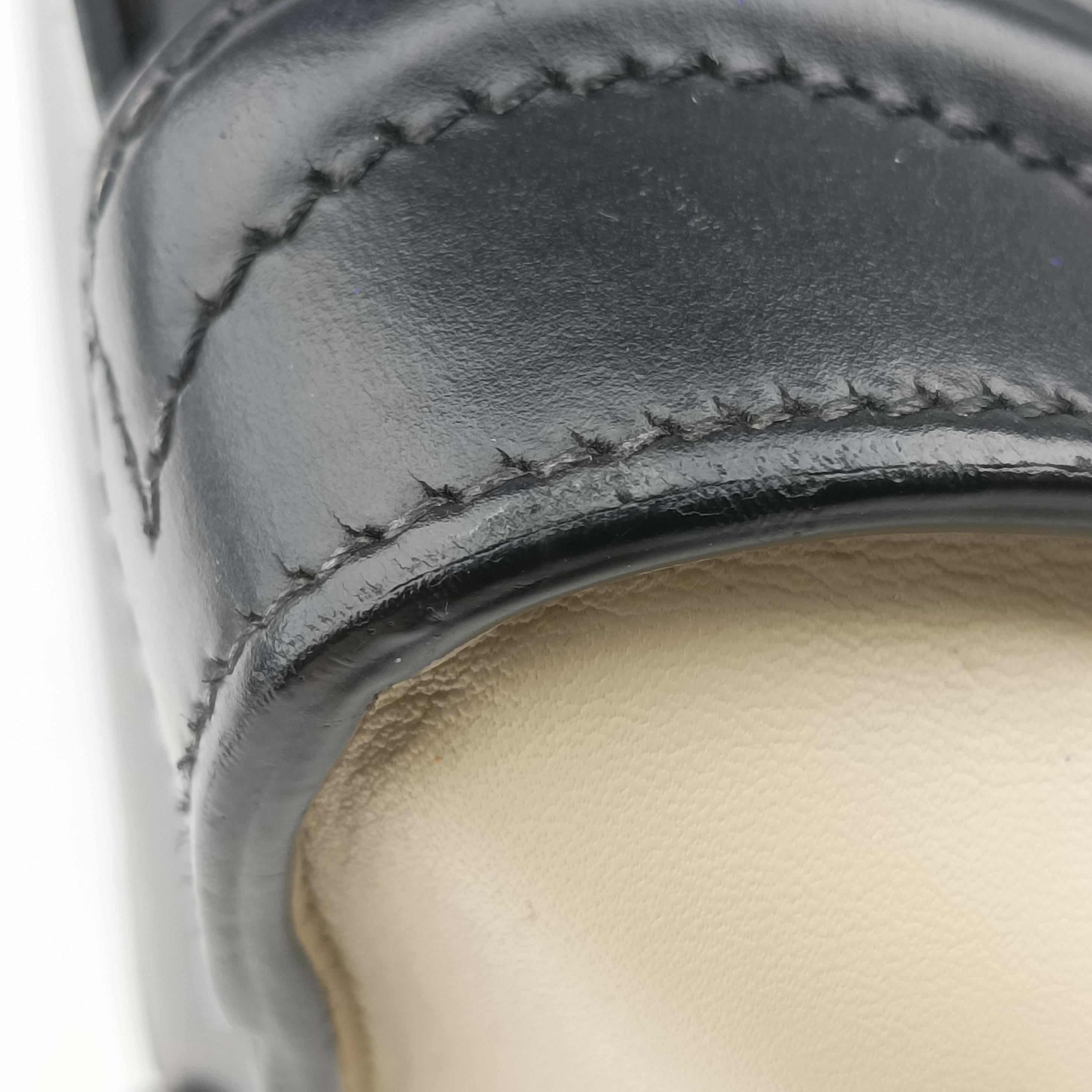 luggage nano shopper Black×beige leather F-CU-1176ラゲージナノショッパー ブラック×ベージュ レザー F-CU-1176