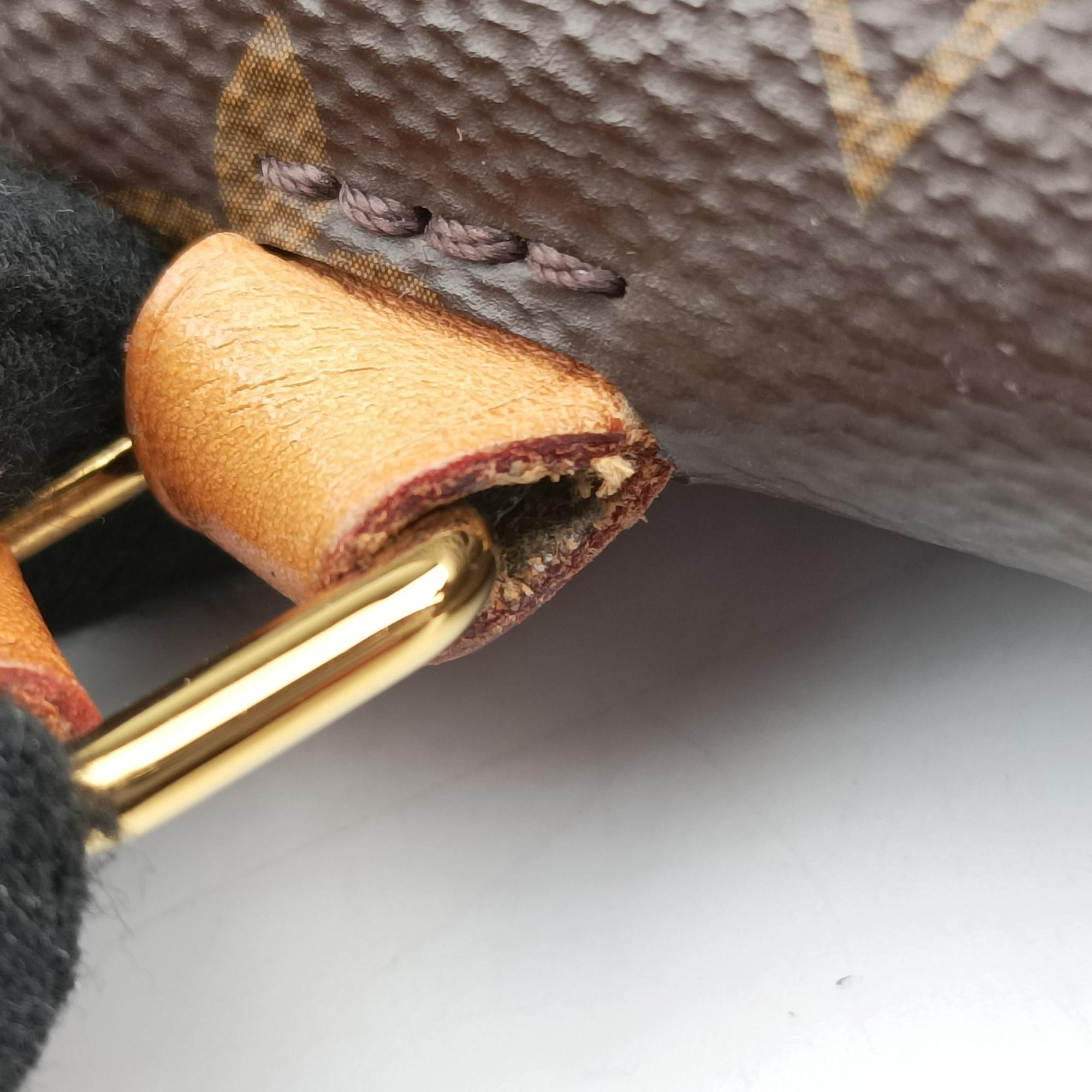 MARIGNAN Brown×COQUELICOT Monogram Canvas×calf leather M44286 FL0189マリニャン モノグラム/ブラウン×コクリコ モノグラムキャンバス×カーフレザー M44286 FL0189