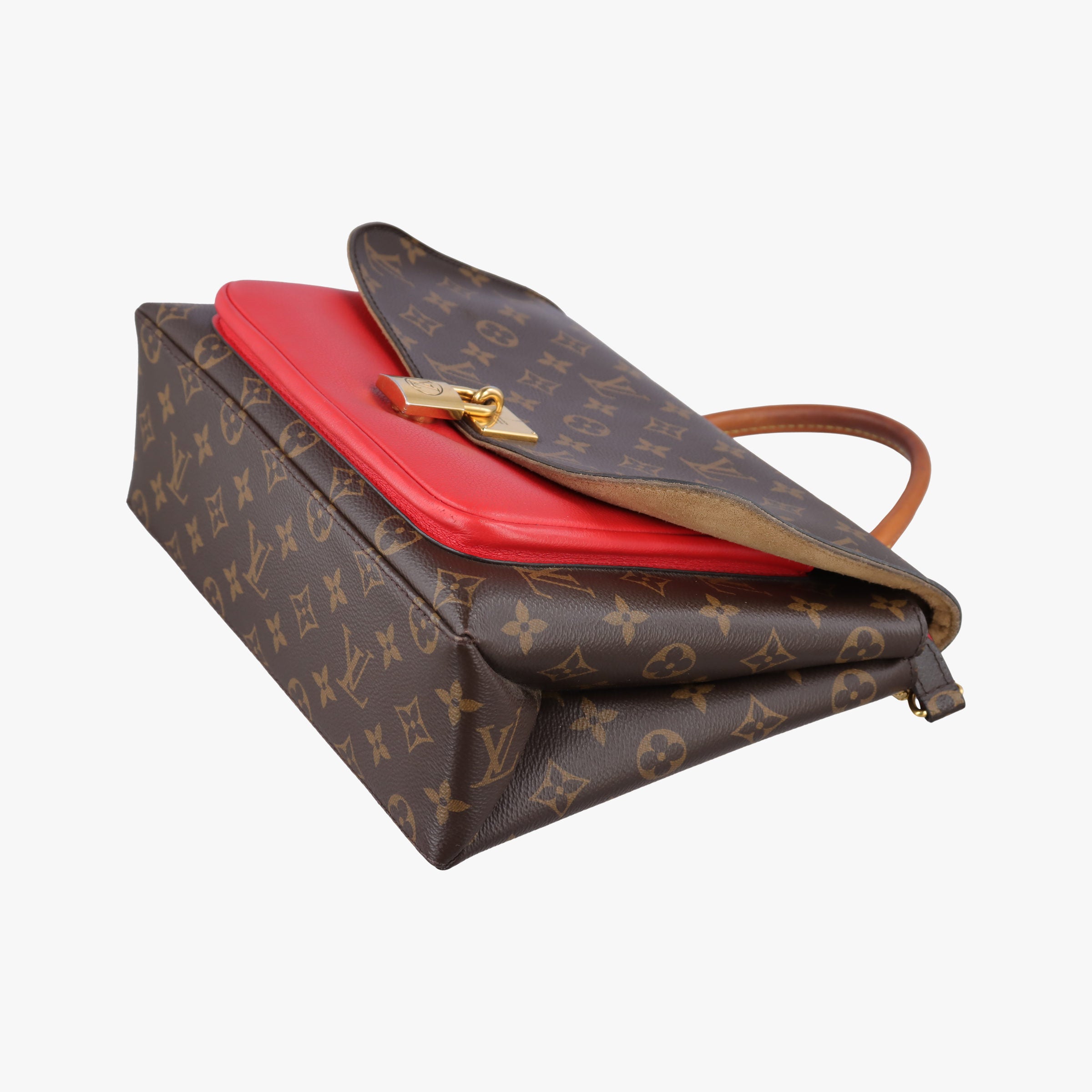 MARIGNAN Brown×COQUELICOT Monogram Canvas×calf leather M44286 FL0189マリニャン モノグラム/ブラウン×コクリコ モノグラムキャンバス×カーフレザー M44286 FL0189