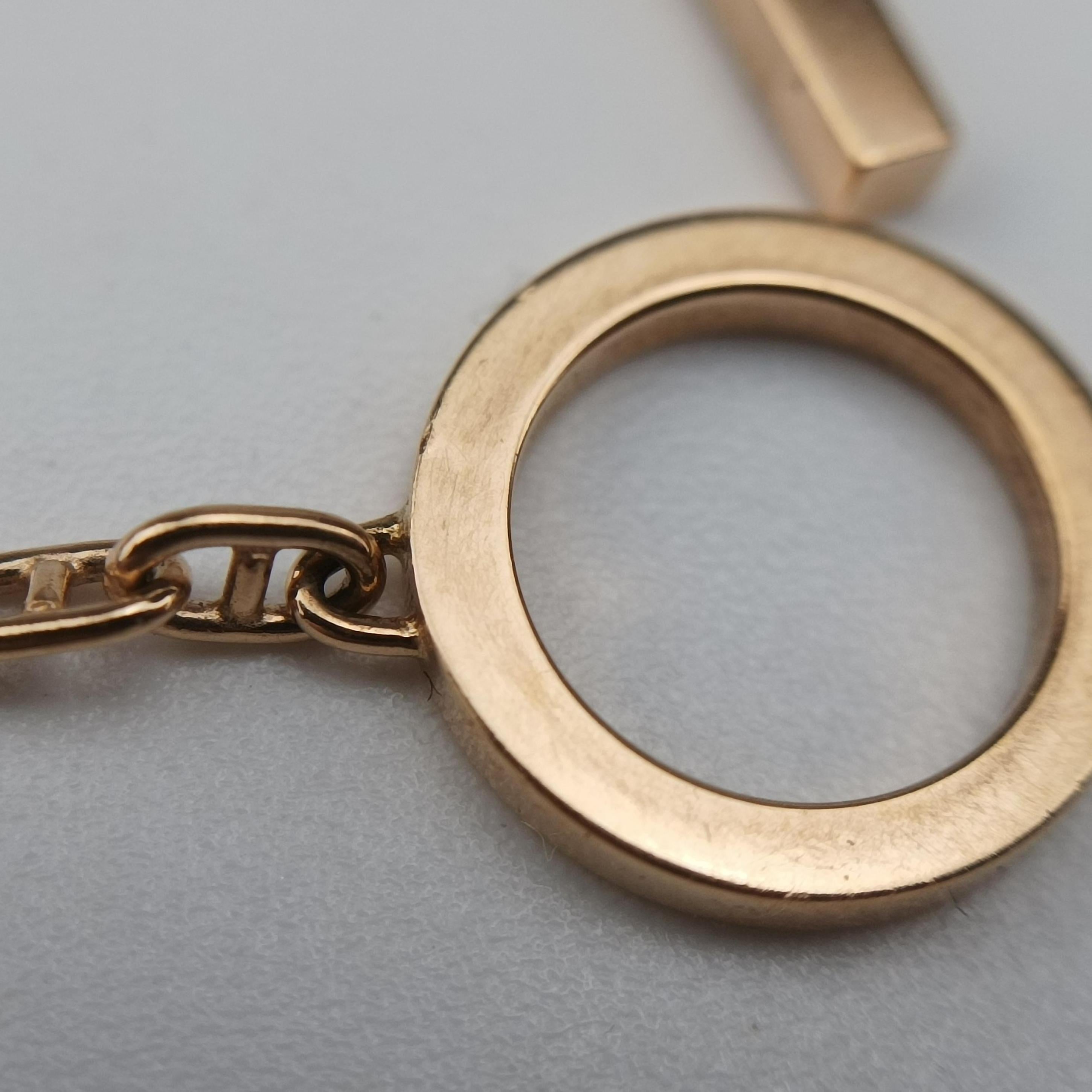 Chaine d'Ancre Contour Rose golden AU750 21A155471シェーヌ ダンクル コントゥール ローズゴールド AU750 21A155471