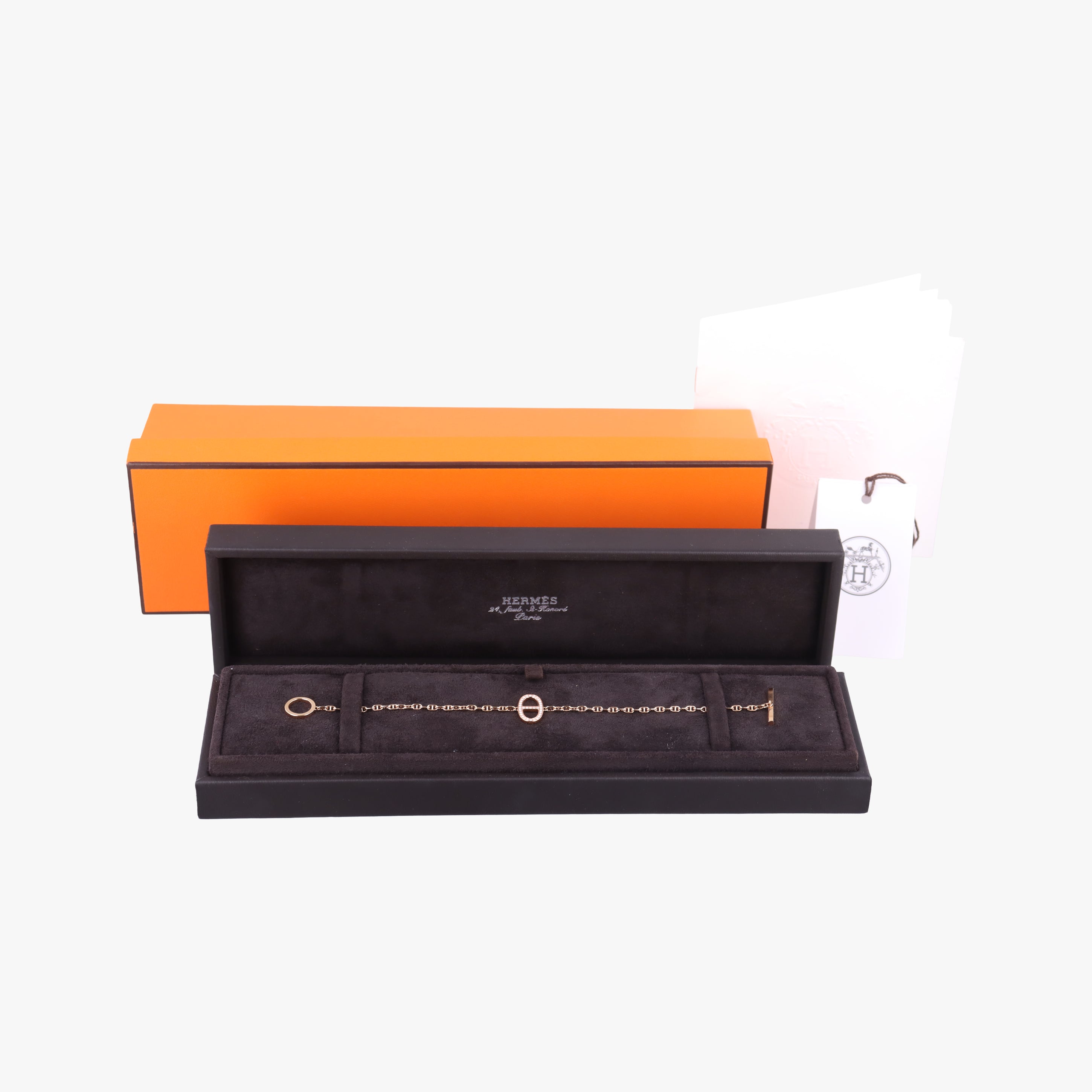 Chaine d'Ancre Contour Rose golden AU750 21A155471シェーヌ ダンクル コントゥール ローズゴールド AU750 21A155471