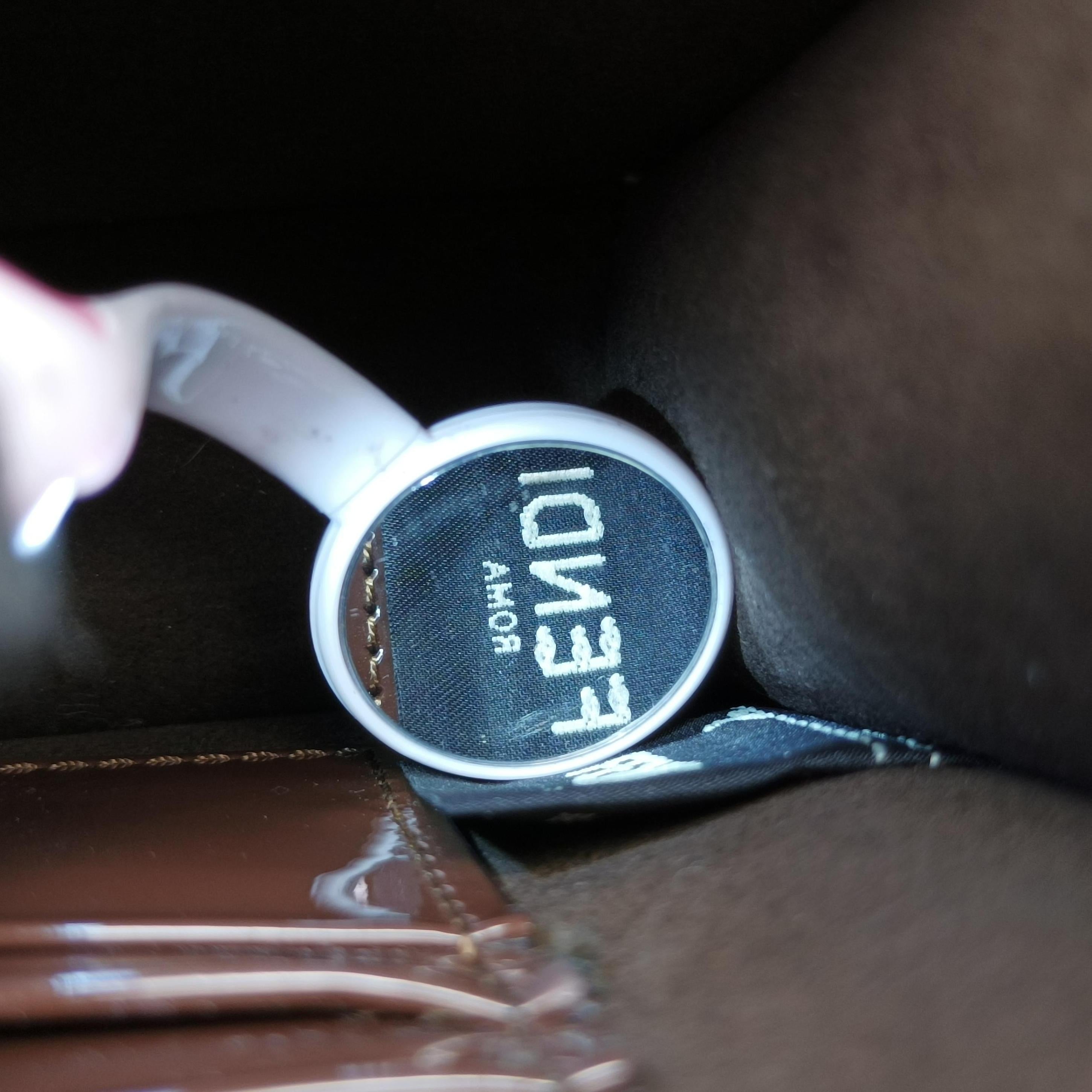 Karligraphy Brown Patent 8BT317 8BT317 A5AU 199.0189カーリグラフィ ブラウン パテント 8BT317 8BT317 A5AU 199.0189