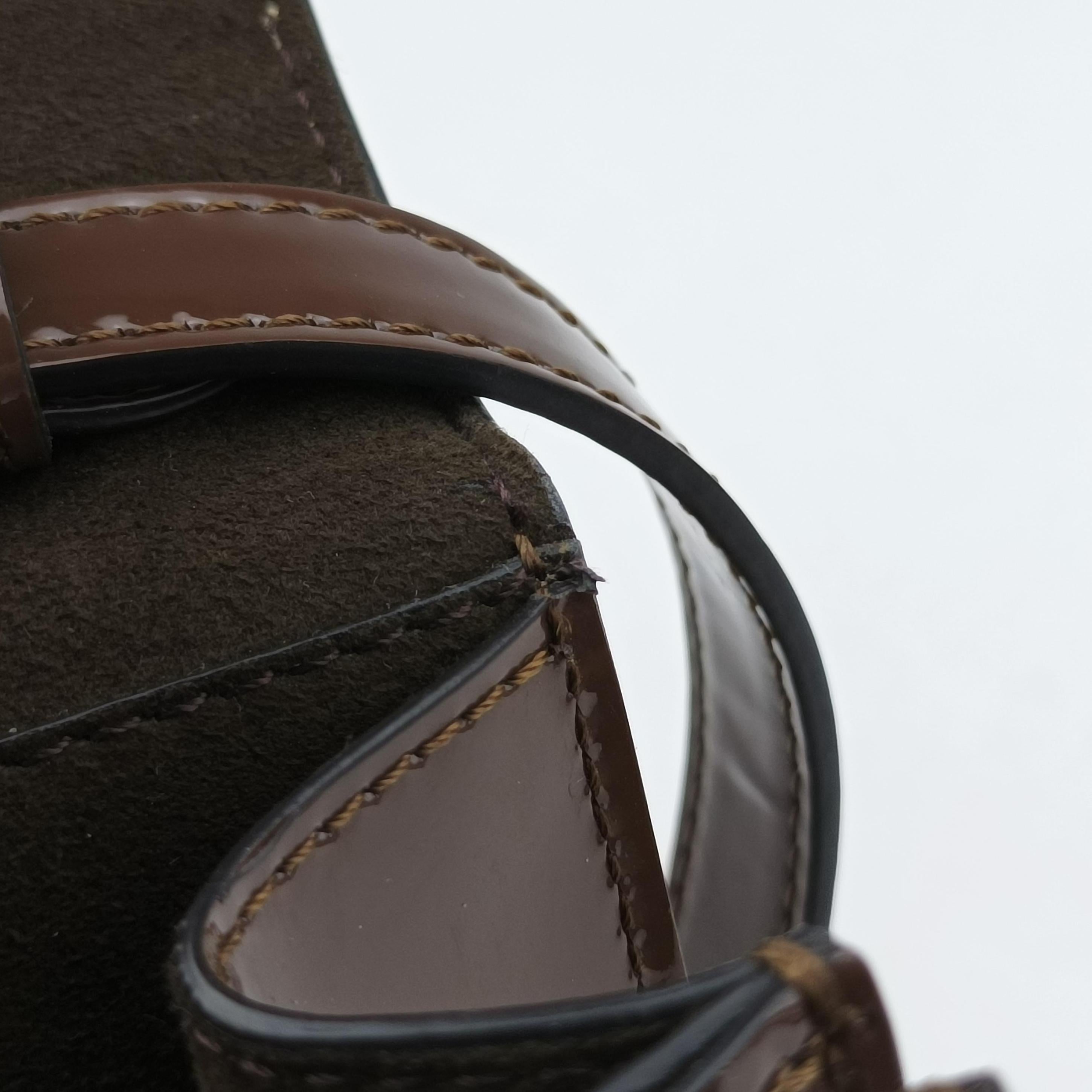 Karligraphy Brown Patent 8BT317 8BT317 A5AU 199.0189カーリグラフィ ブラウン パテント 8BT317 8BT317 A5AU 199.0189