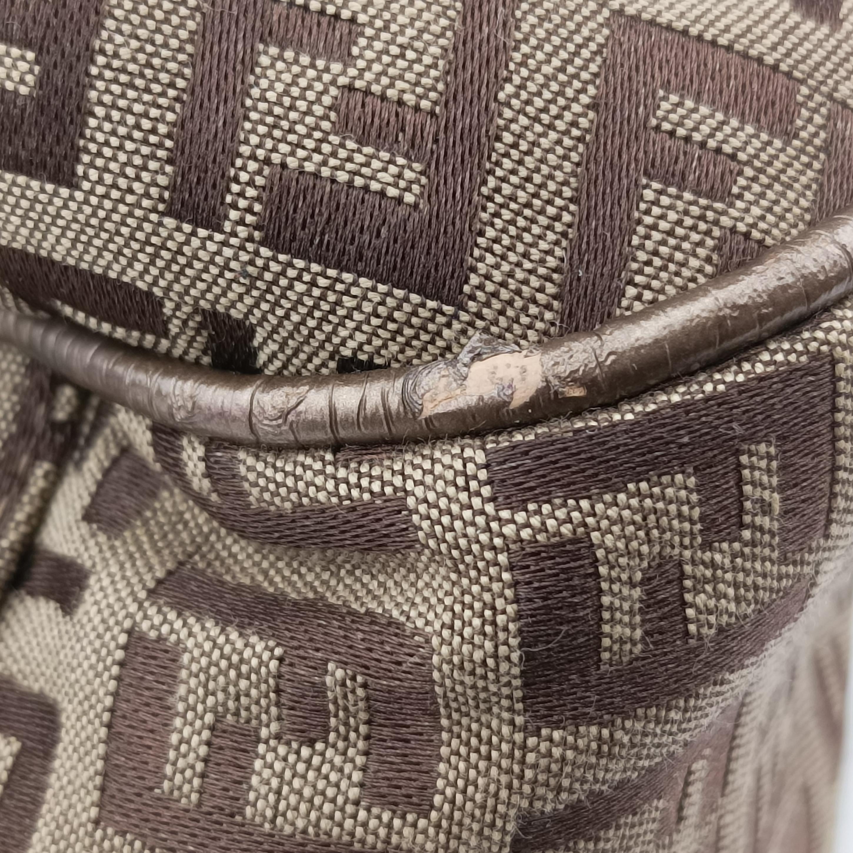 Zucchino Vitello Brown canvas 8BH220 8BH220-CNL 108-2354ズッキーノ ヴィテッロ ブラウン キャンバス 8BH220 8BH220-CNL 108-2354