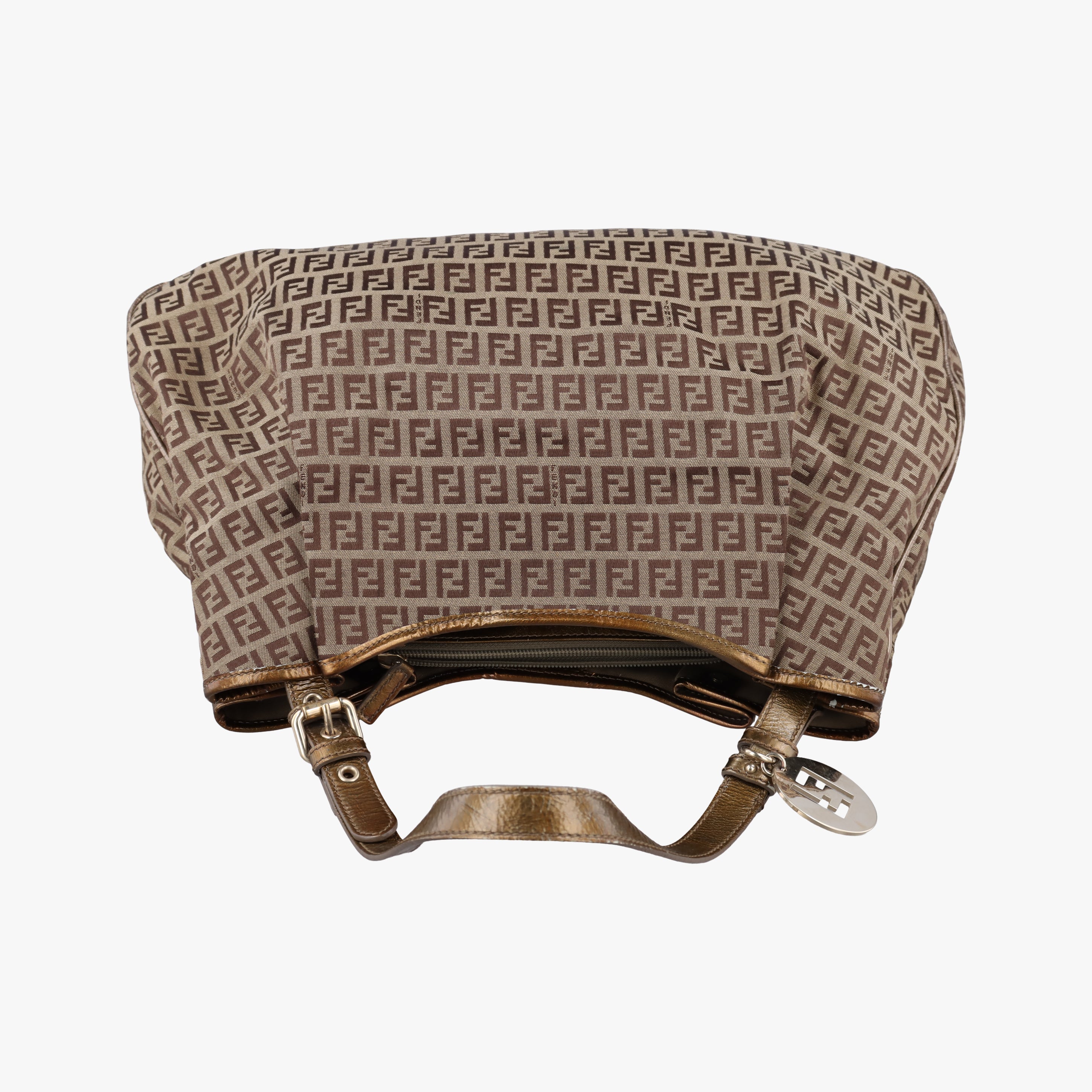 Zucchino Vitello Brown canvas 8BH220 8BH220-CNL 108-2354ズッキーノ ヴィテッロ ブラウン キャンバス 8BH220 8BH220-CNL 108-2354