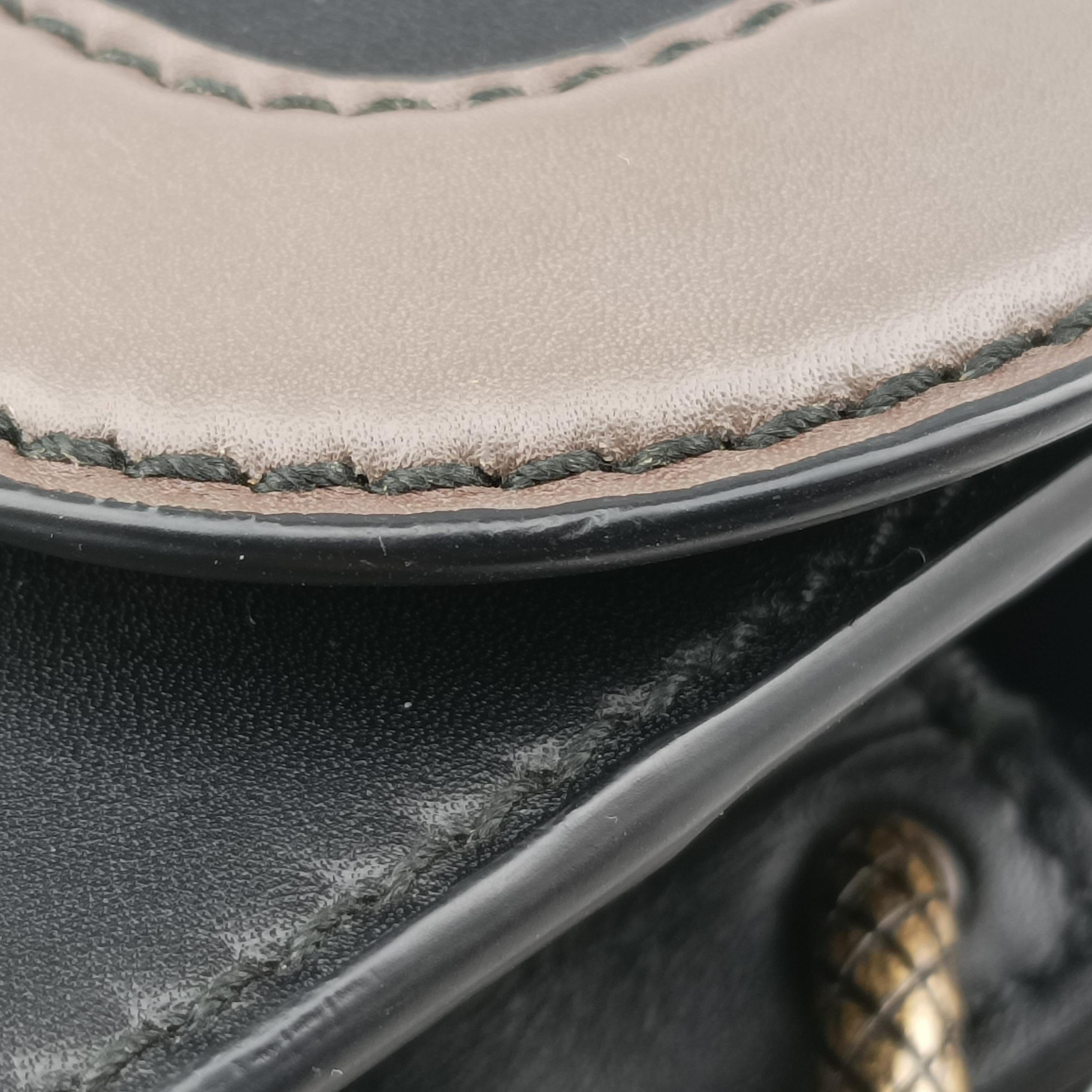 Umbria Black × Brown Leather IC Chipウンブリア ブラック × ブラウン レザー ICチップ