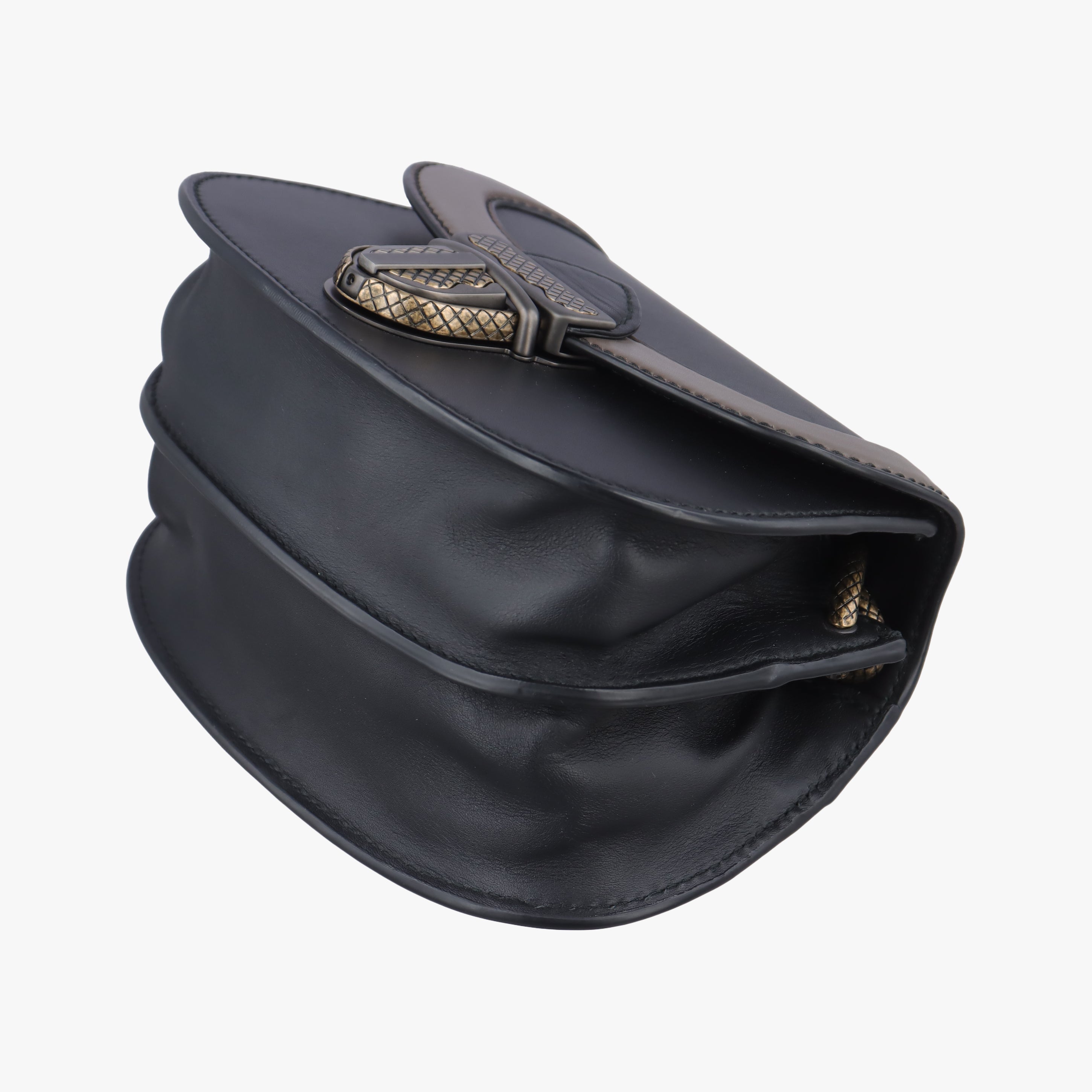 Umbria Black × Brown Leather IC Chipウンブリア ブラック × ブラウン レザー ICチップ