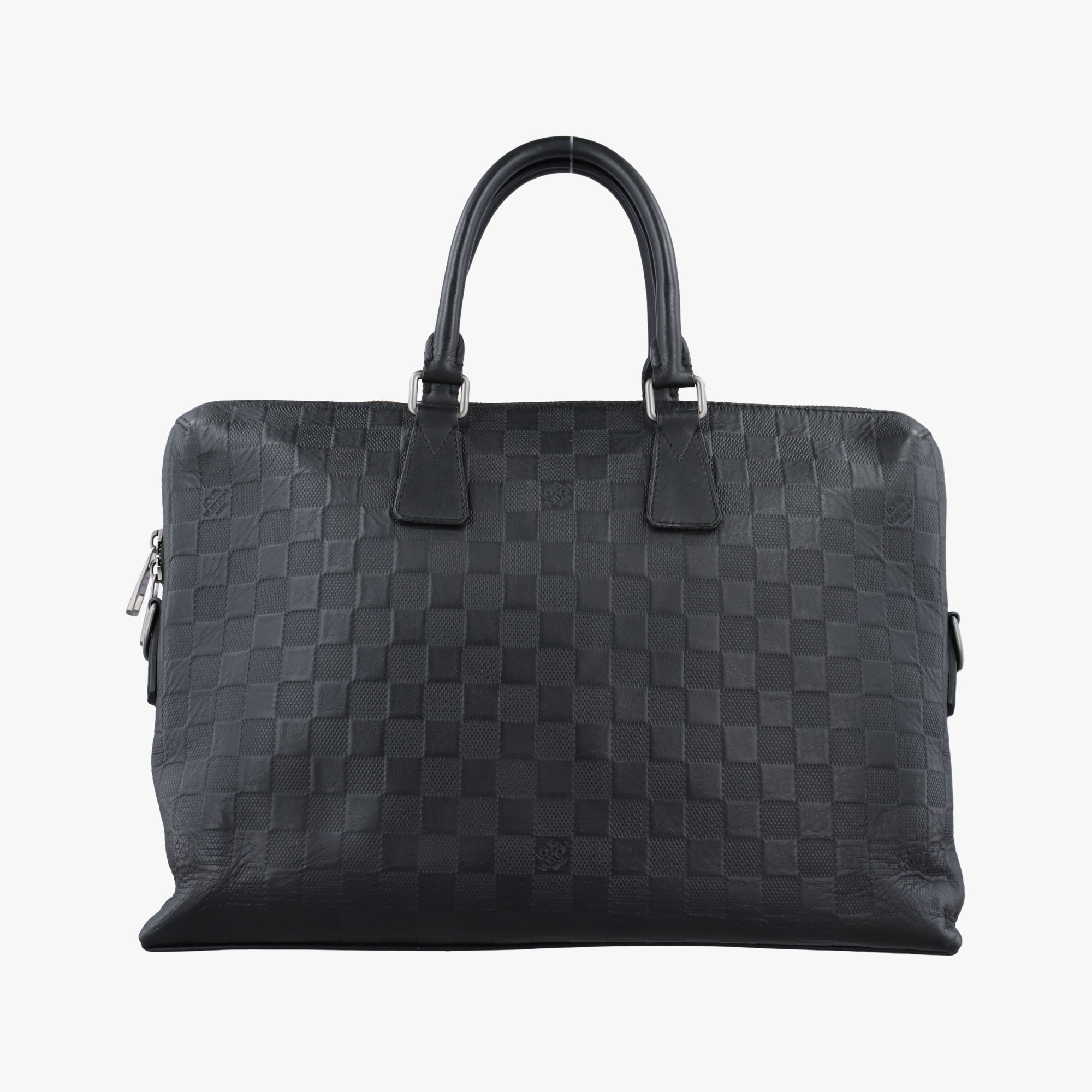 Porte Documents Jour Noir Damier Graphite N48224 CA1185ポルトドキュマン ジュール ノワール ダミエ グラフィット N48224 CA1185