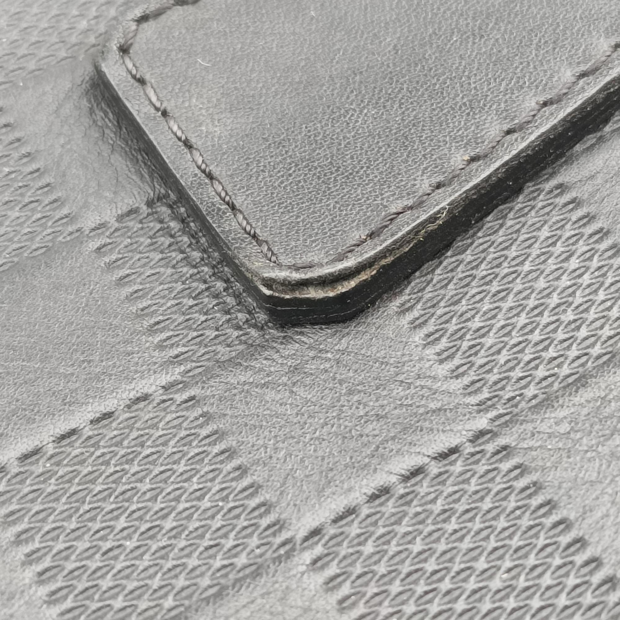 Porte Documents Jour Noir Damier Graphite N48224 CA1185ポルトドキュマン ジュール ノワール ダミエ グラフィット N48224 CA1185