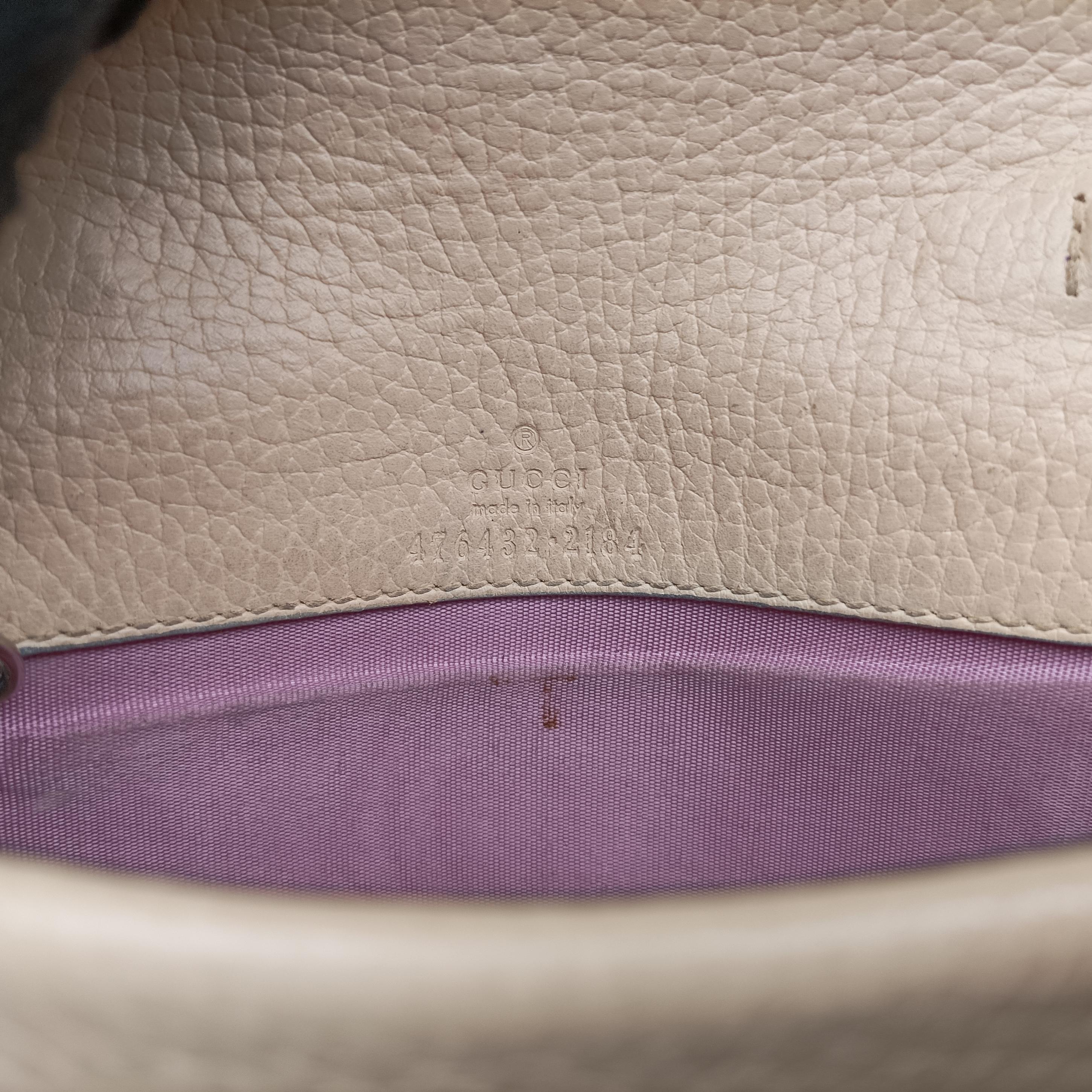 Dionysus White Leather 476432 ディオニュソス ホワイト レザー 476432