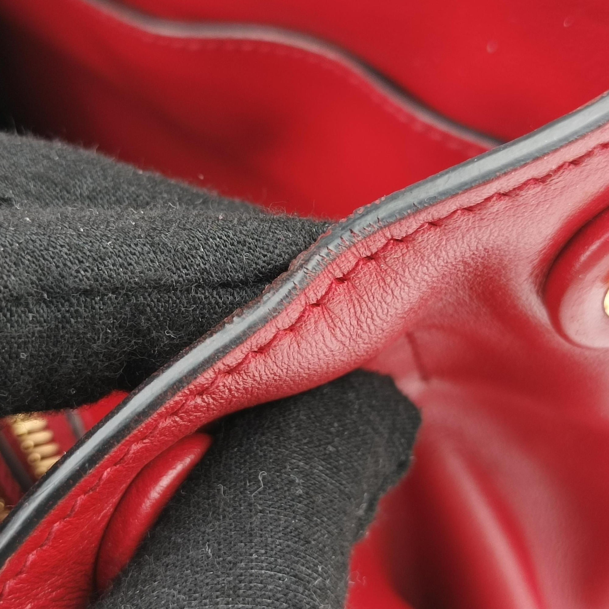 Paradigm Red saffiano leather 7/1パラディグム レッド サフィアーノレザー 7/1