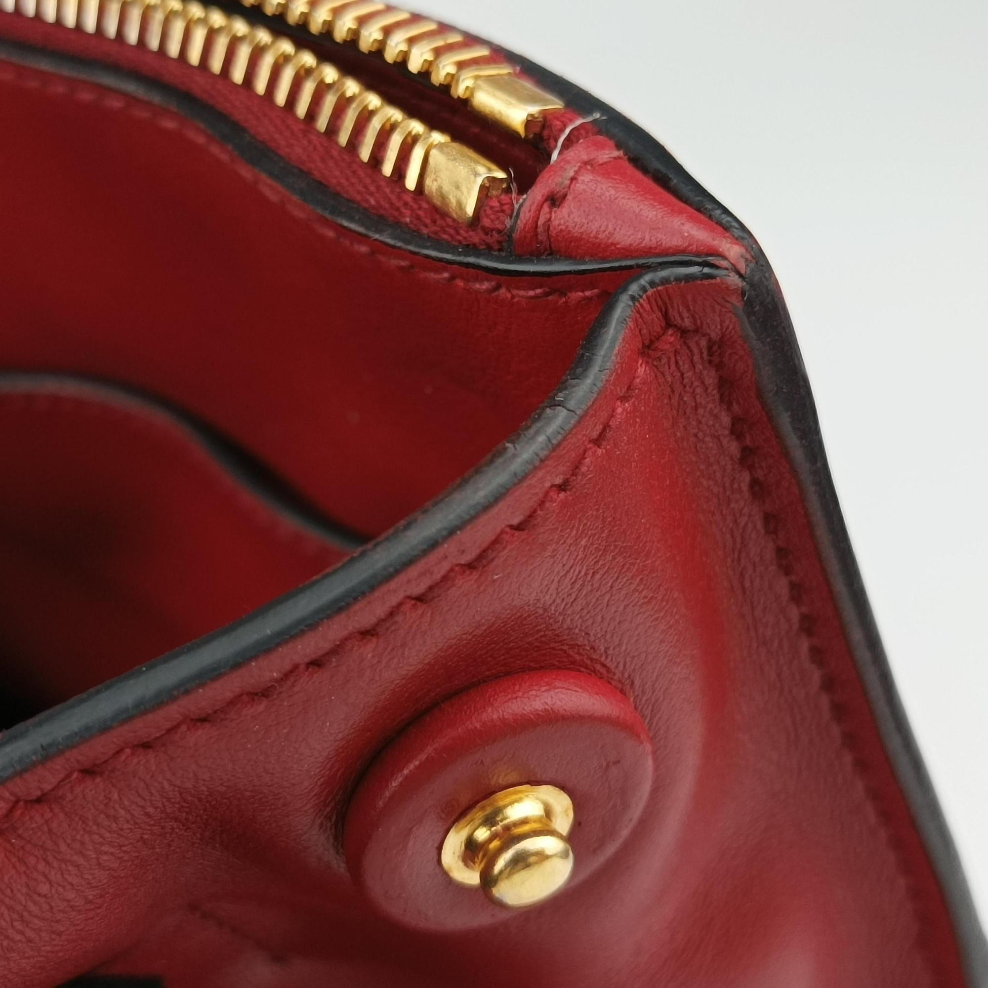 Paradigm Red saffiano leather 7/1パラディグム レッド サフィアーノレザー 7/1