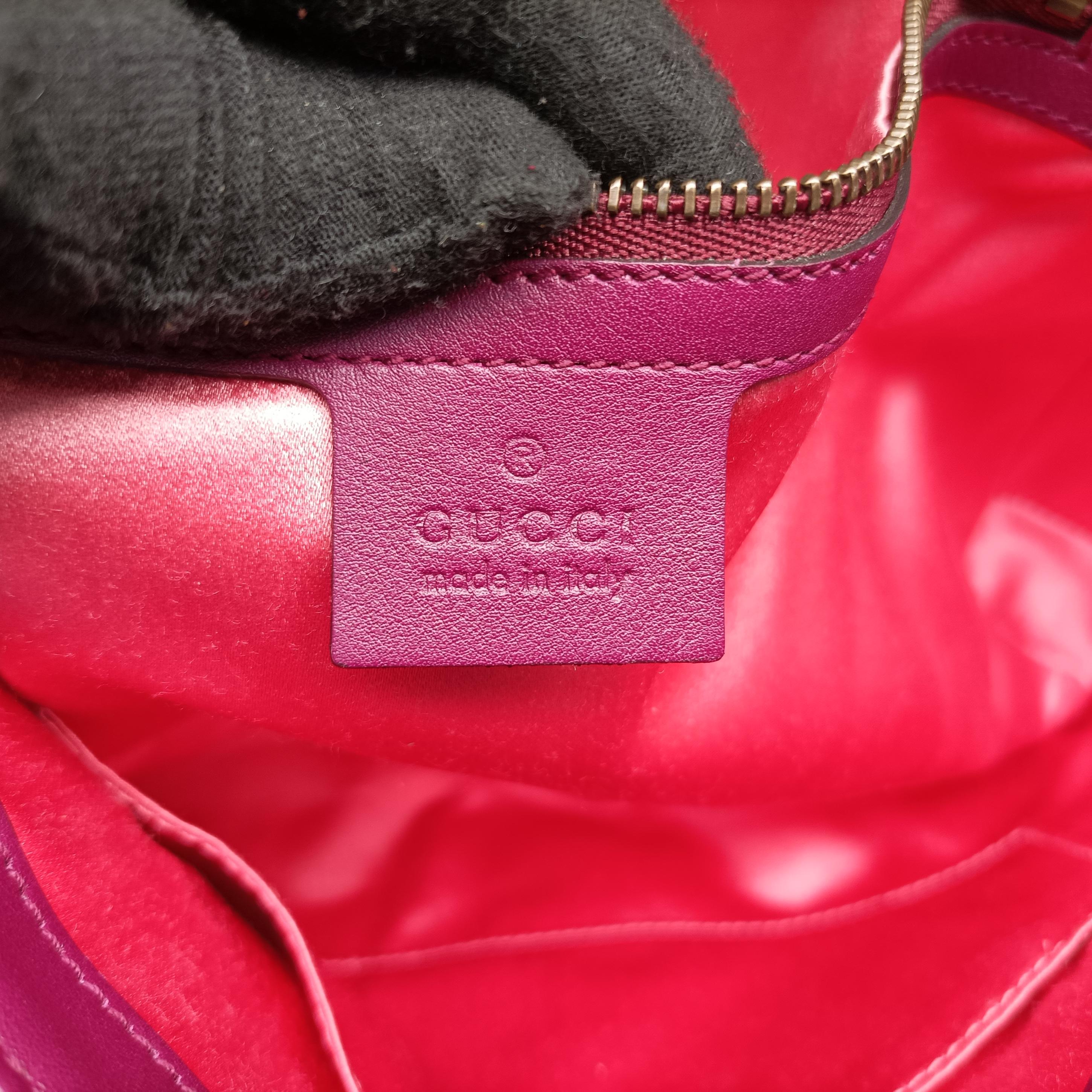 GG Marmont Purple×Multicolour velour 443496 A021930108GGマーモント パープル×マルチカラー ベロア 443496 A021930108