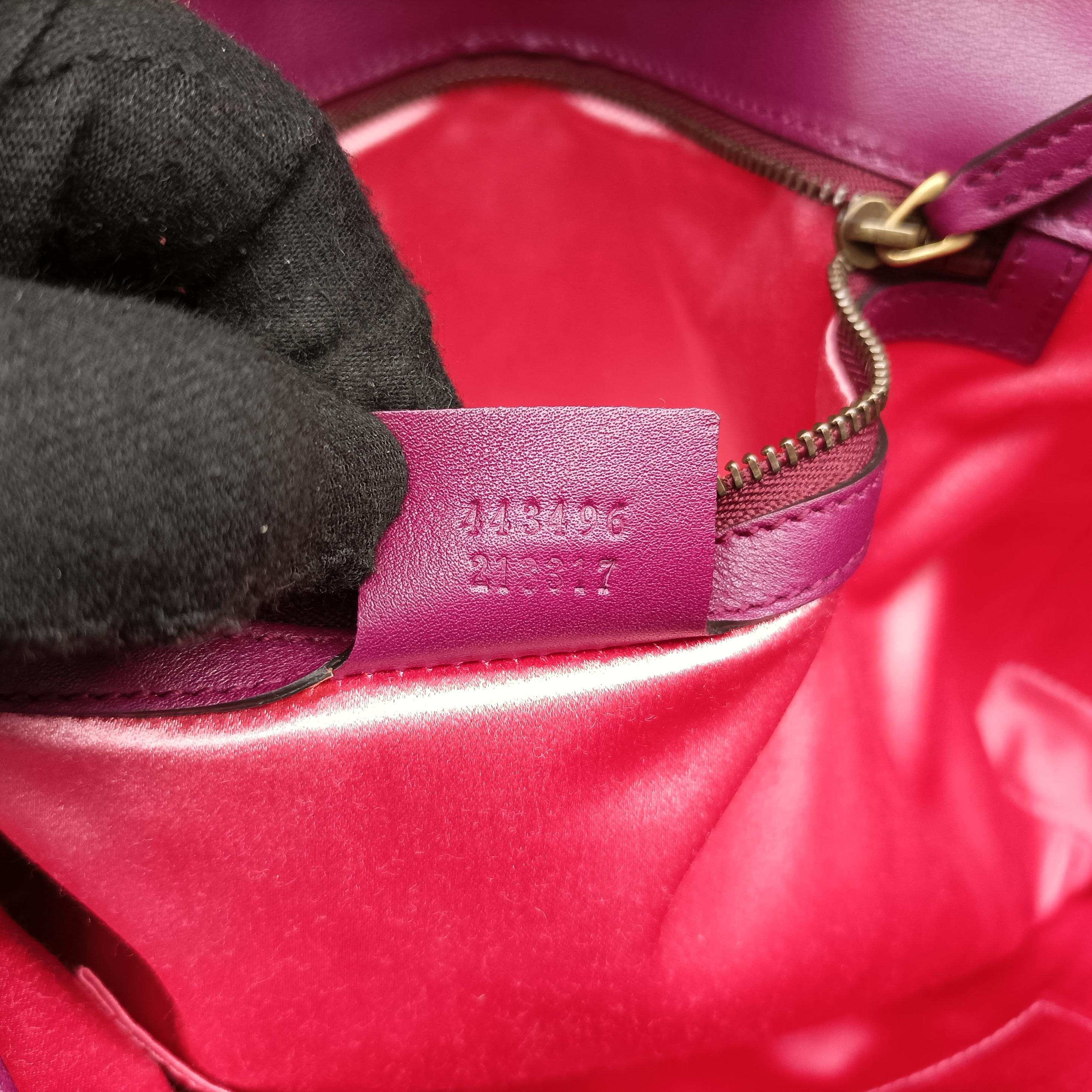 GG Marmont Purple×Multicolour velour 443496 A021930108GGマーモント パープル×マルチカラー ベロア 443496 A021930108