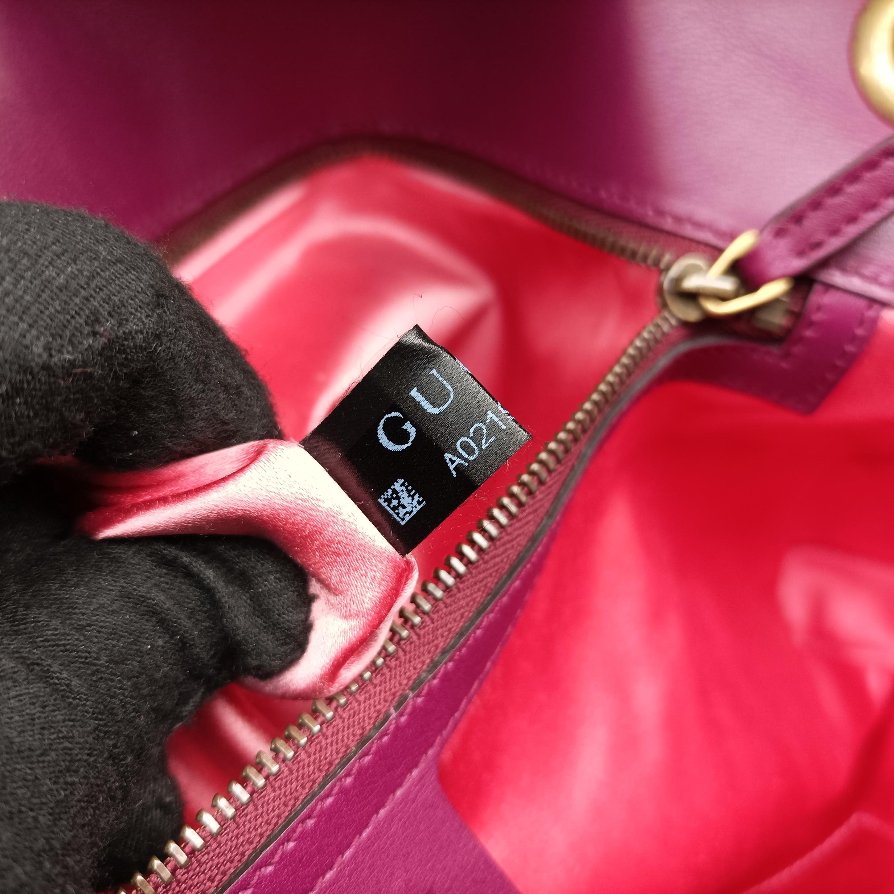 GG Marmont Purple×Multicolour velour 443496 A021930108GGマーモント パープル×マルチカラー ベロア 443496 A021930108