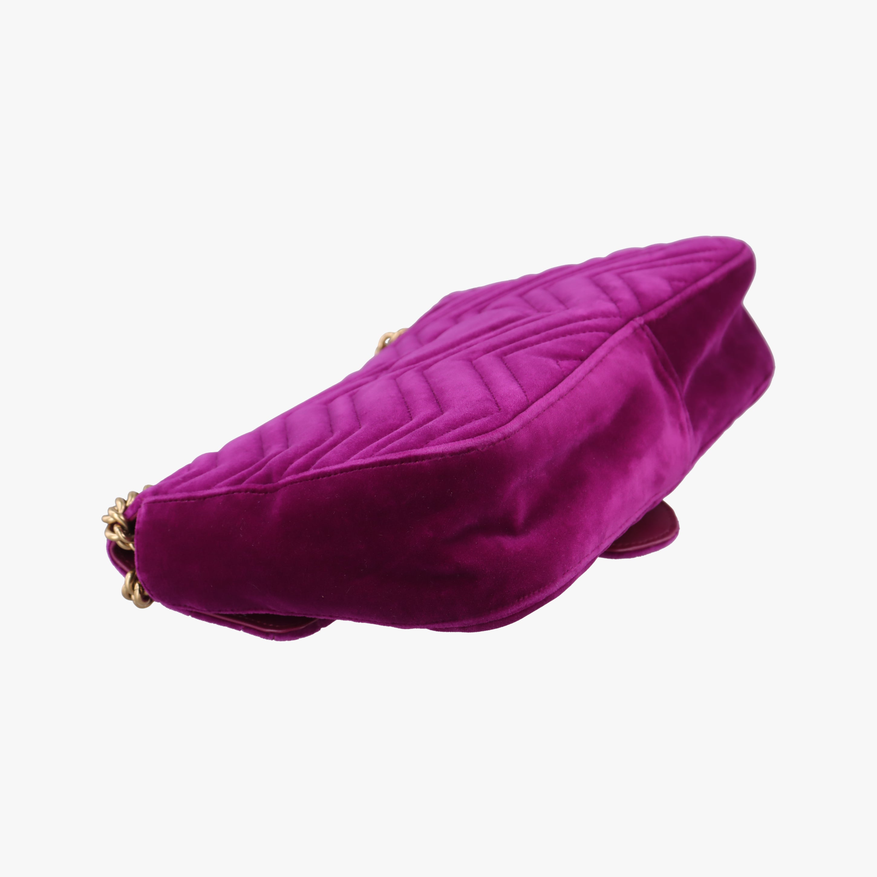 GG Marmont Purple×Multicolour velour 443496 A021930108GGマーモント パープル×マルチカラー ベロア 443496 A021930108