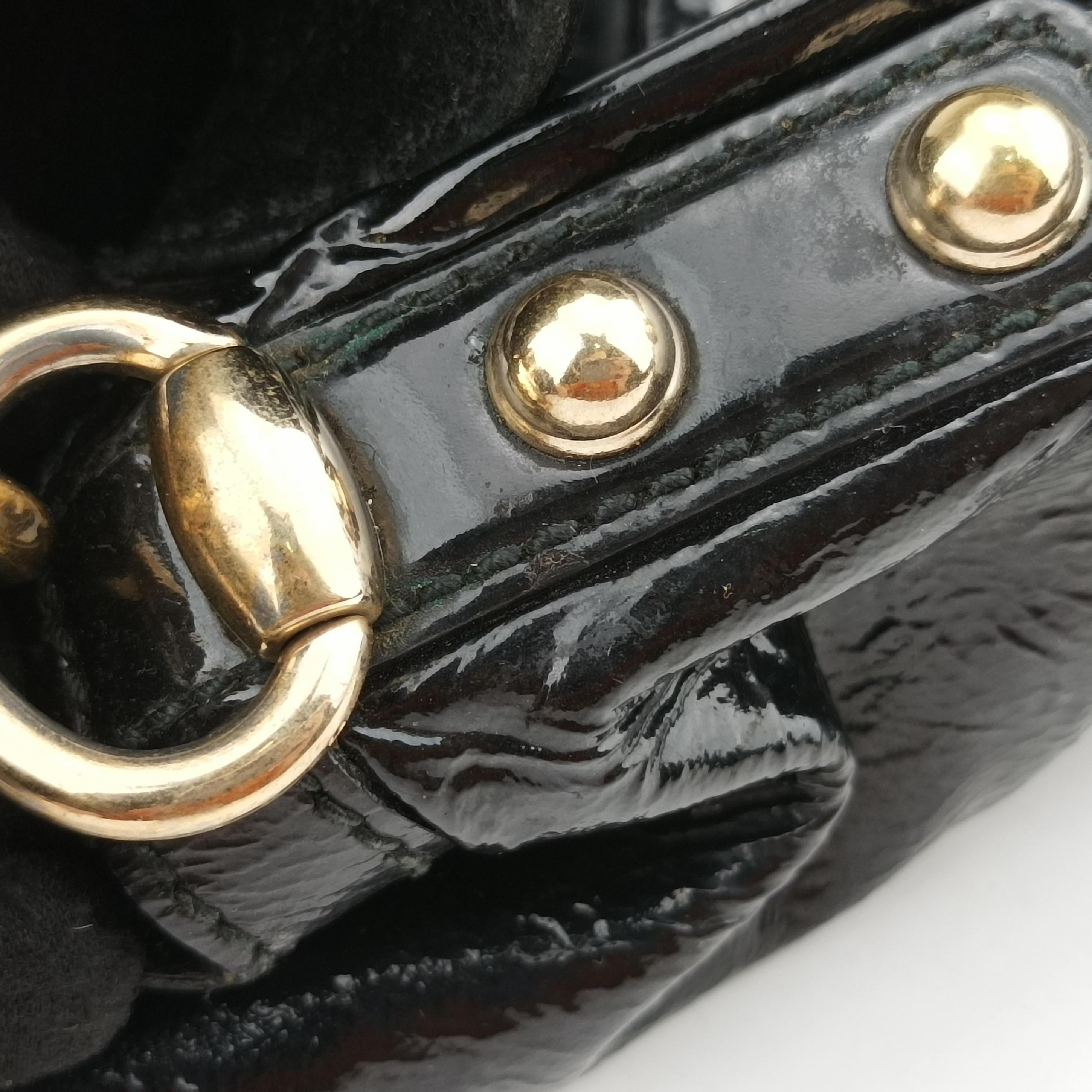 Bamboo Babouska Indy Hobo Black Patent 177088 H2135321バンブー バブースカ インディ ホーボー ブラック パテント 177088 H2135321