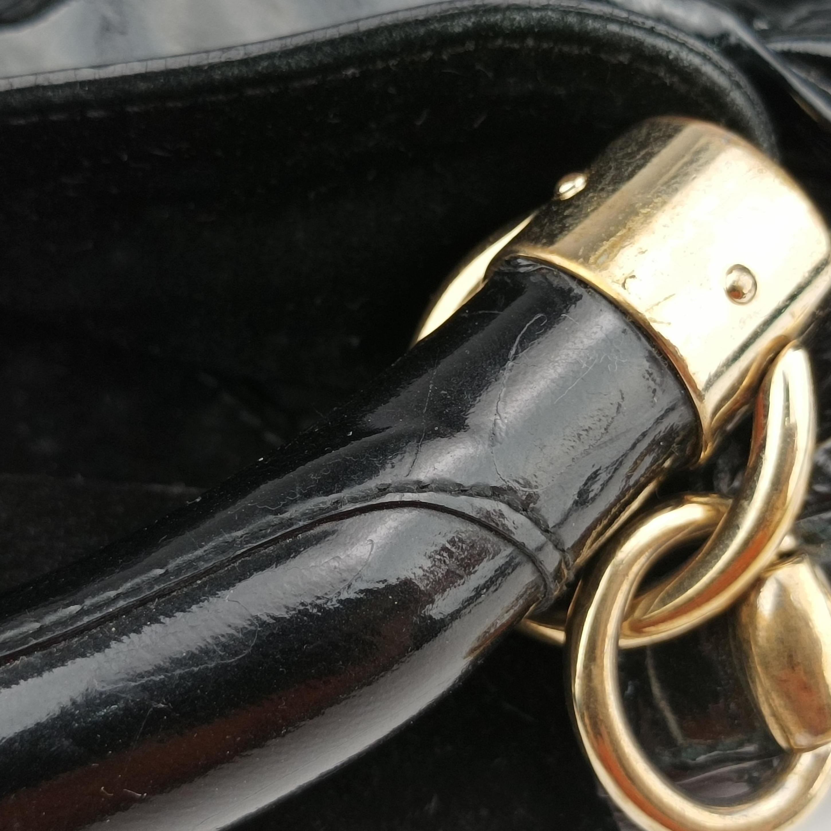 Bamboo Babouska Indy Hobo Black Patent 177088 H2135321バンブー バブースカ インディ ホーボー ブラック パテント 177088 H2135321